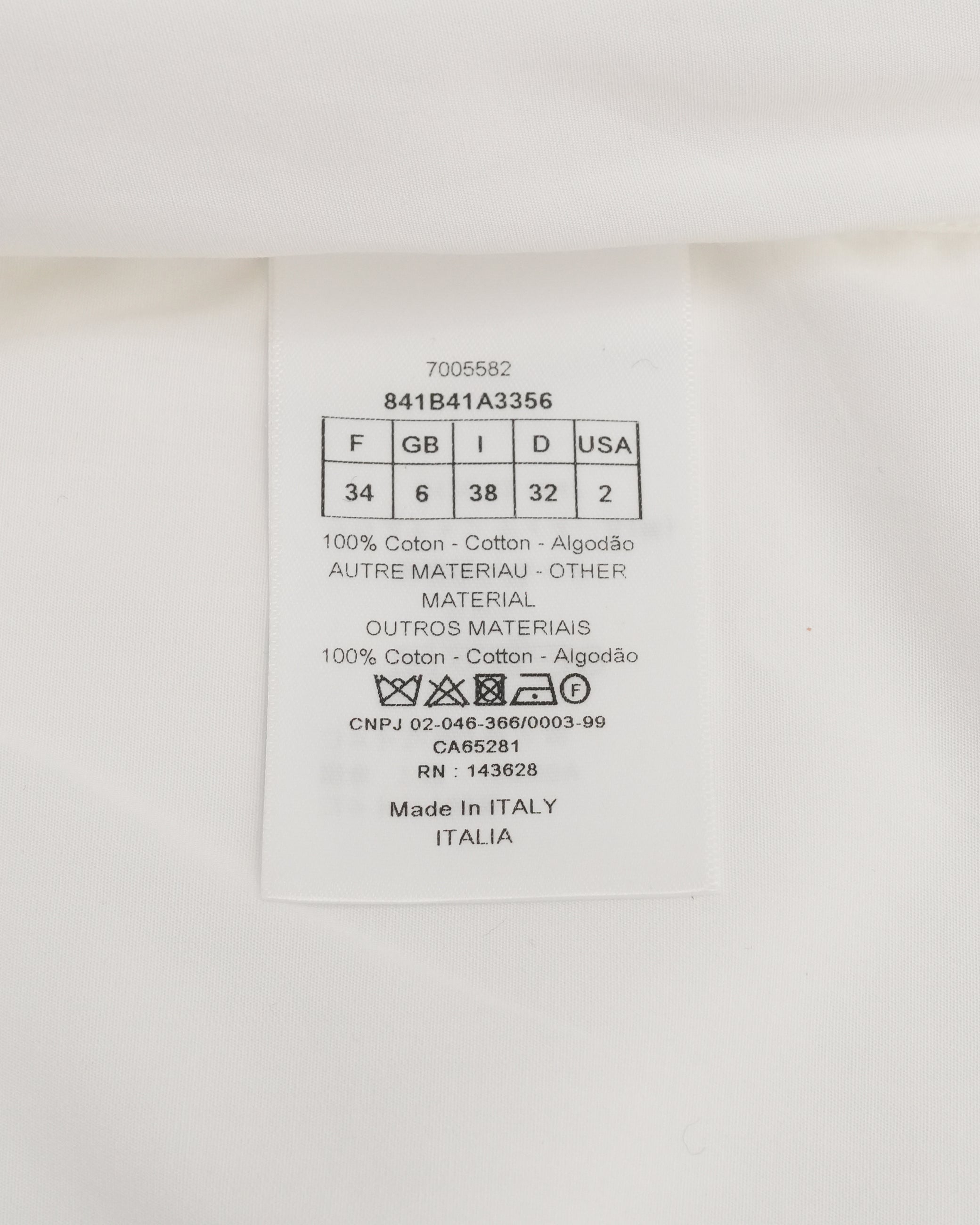 COTTON SLEEVELESS DRESS WHITE WITH BEE EMBROIDERY - SIZE I38