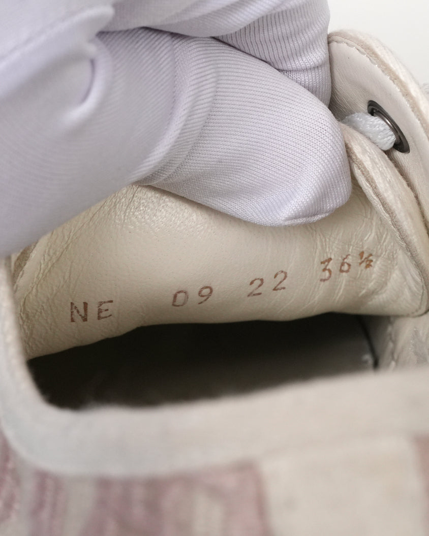 WALK'N'DIOR SNEAKERS PINK X WHITE SIZE 36.5