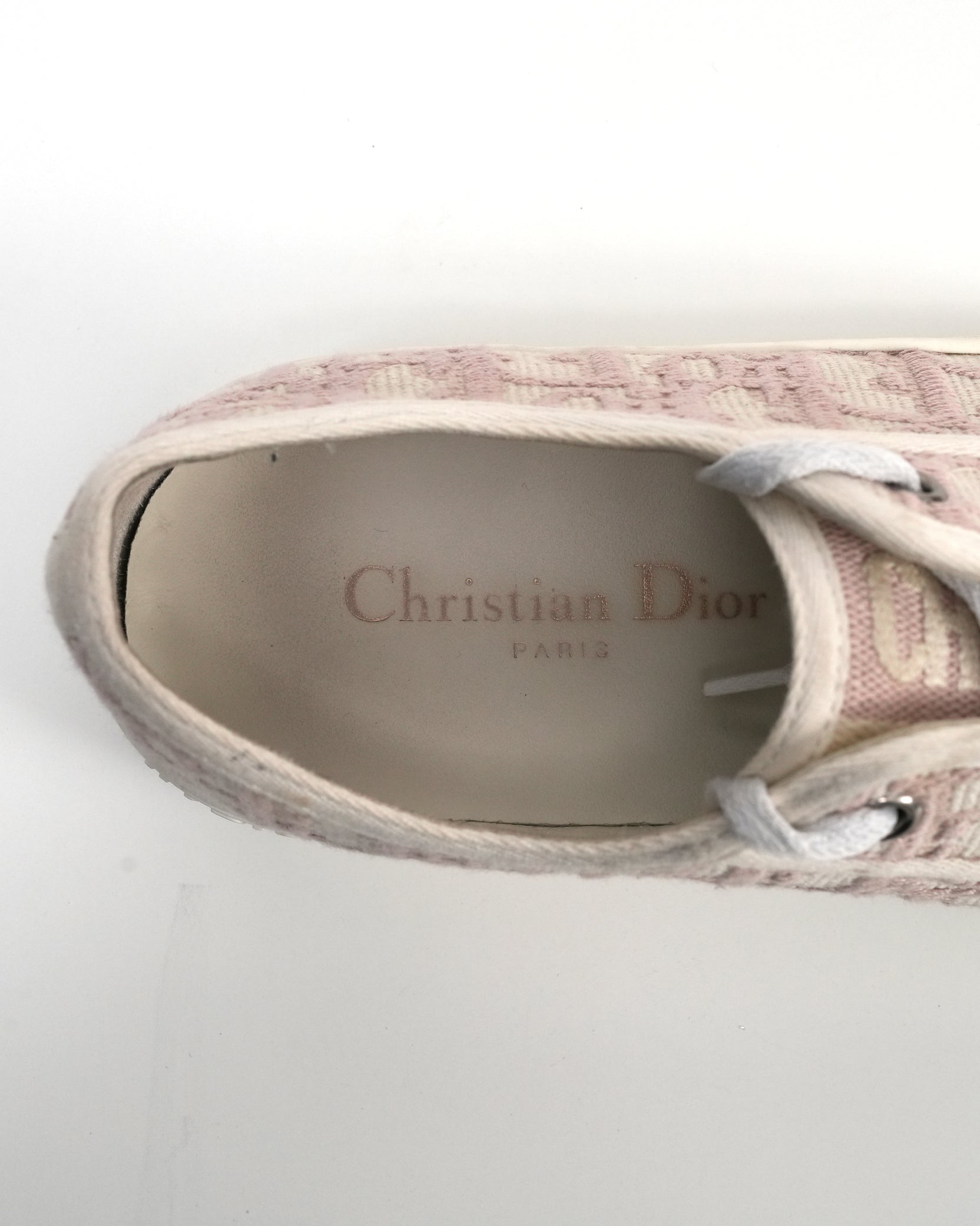 WALK'N'DIOR SNEAKERS PINK X WHITE SIZE 36.5