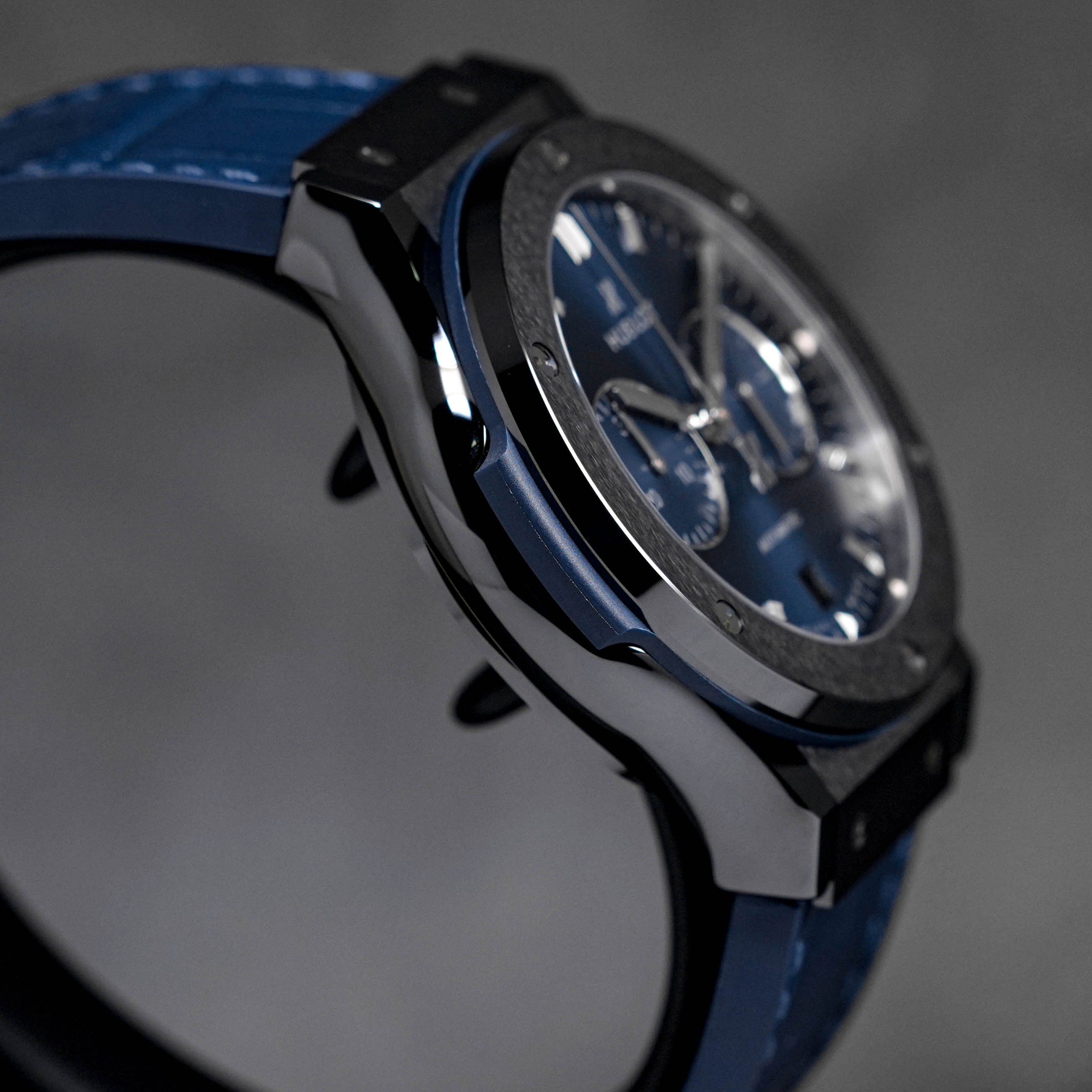 CLASSIC FUSION CHRONOGRAPH 42MM CERAMIC BLUE (2023)