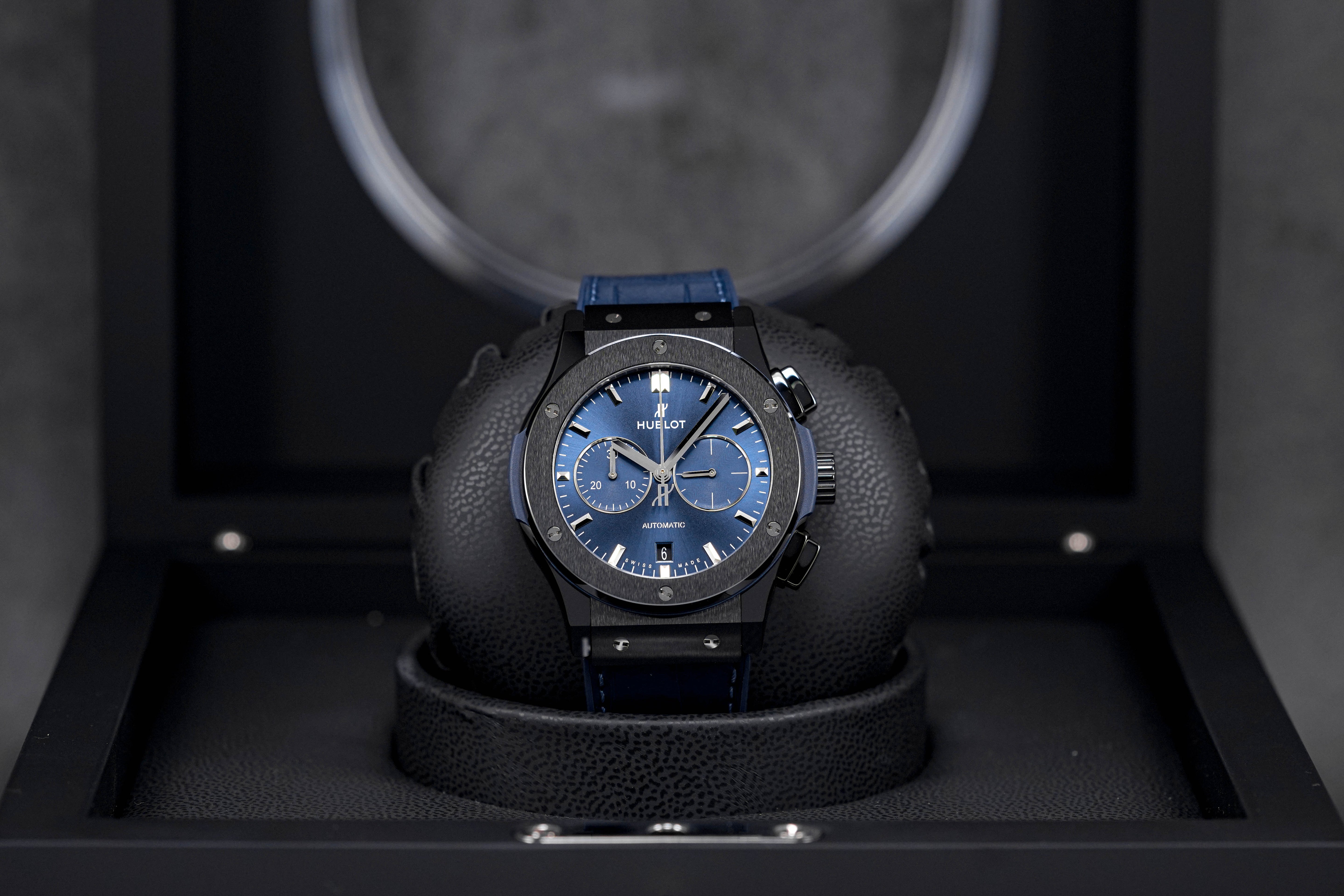 CLASSIC FUSION CHRONOGRAPH 42MM CERAMIC BLUE (2023)