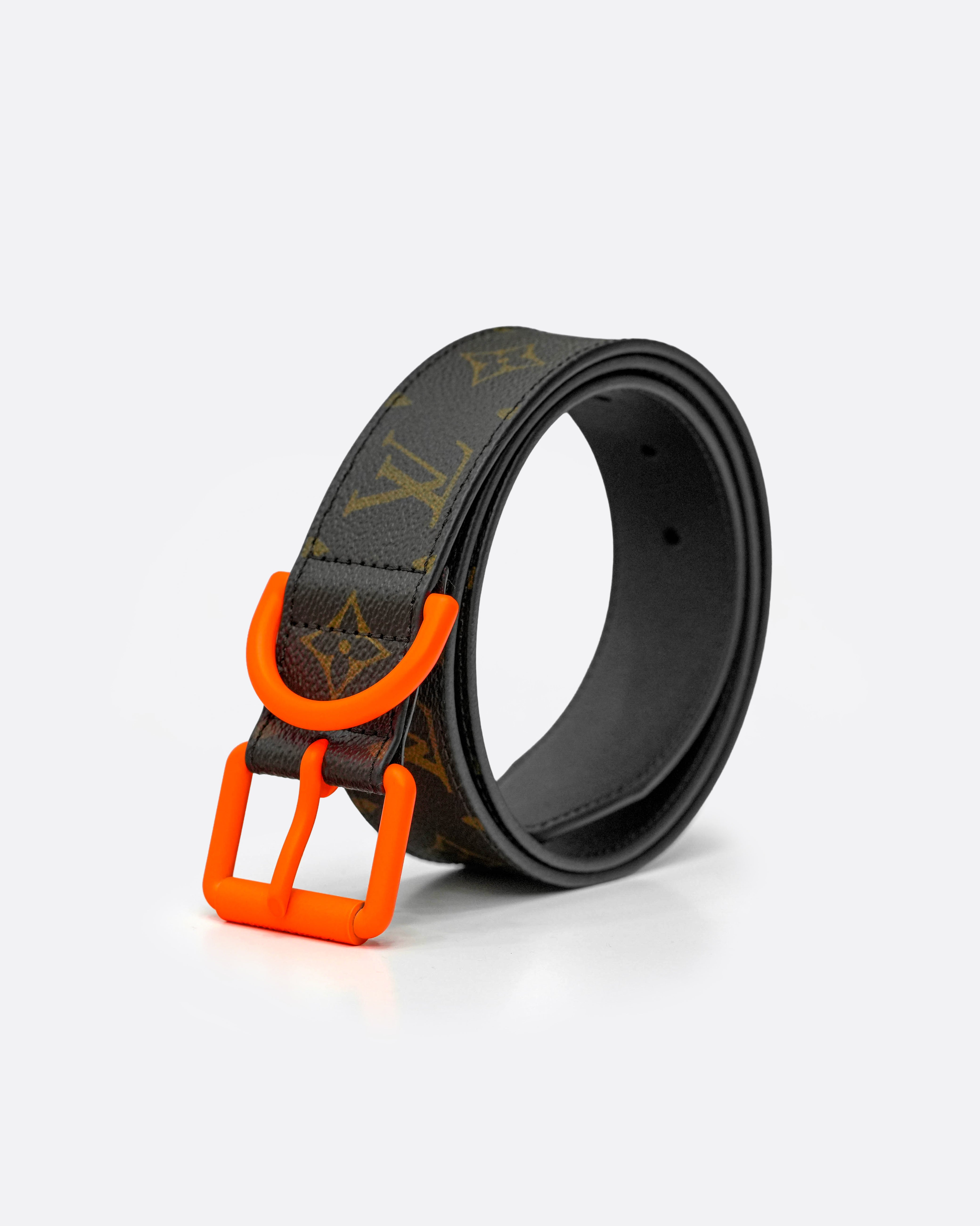 MONOGRAM SOLAR REY BELT ORANGE BUCKLE 2018