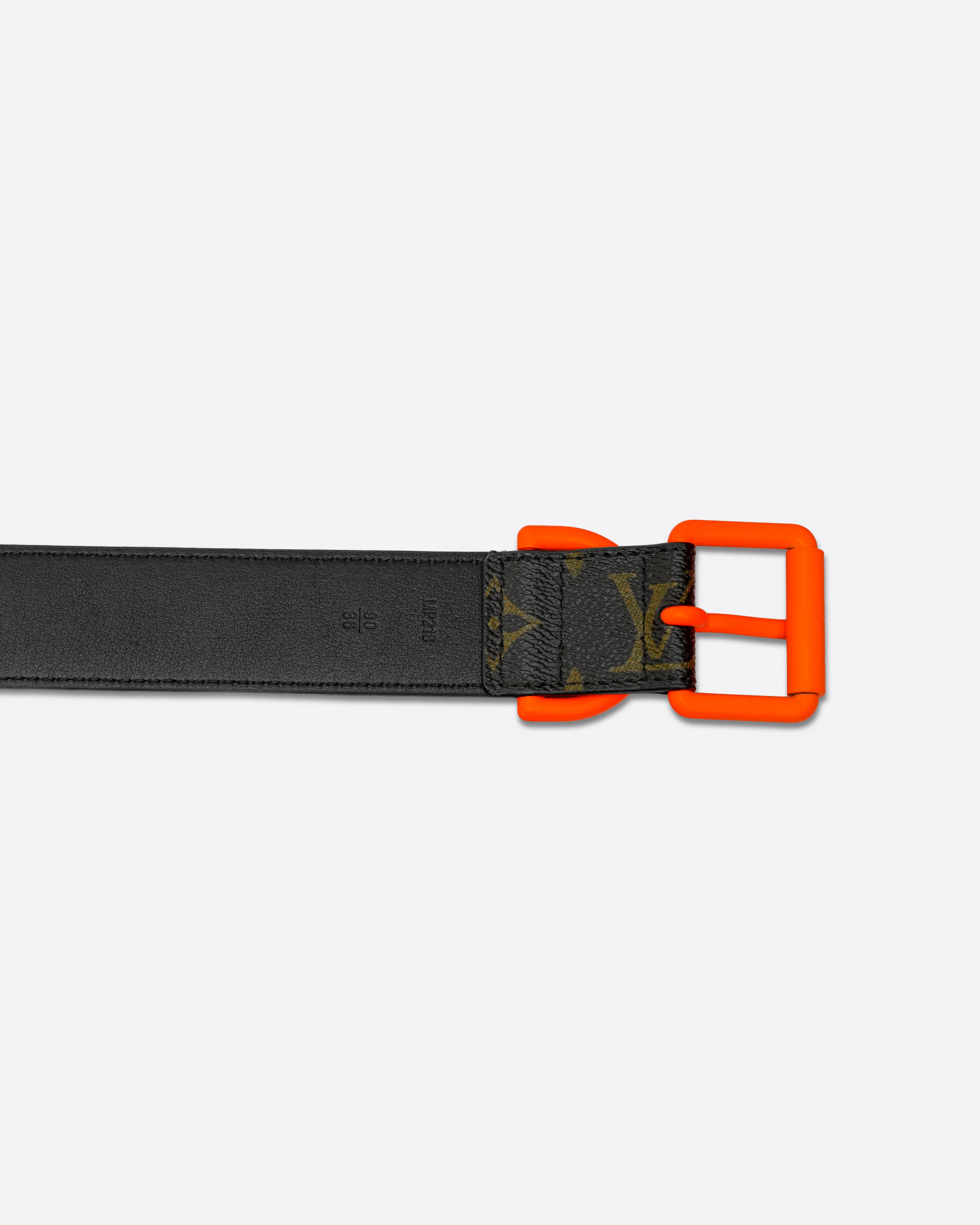 MONOGRAM SOLAR REY BELT ORANGE BUCKLE 2018