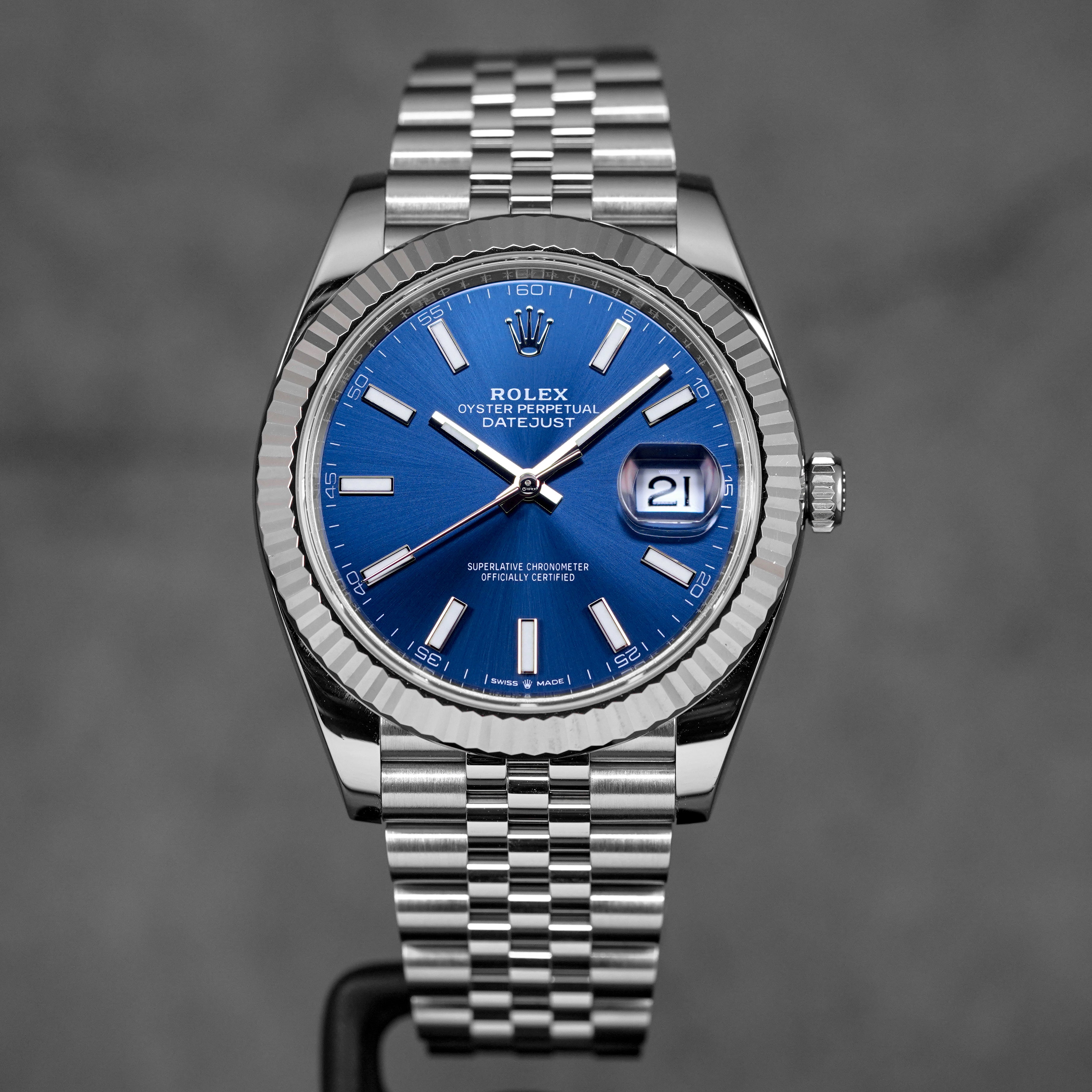 DATEJUST 41MM BLUE DIAL (2022)