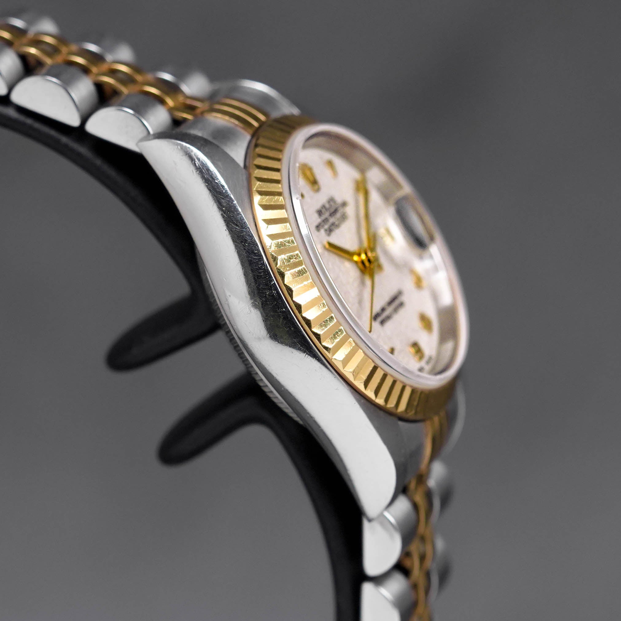 DATEJUST 26MM TWOTONE YELLOWGOLD WHITE COMPUTERIZED ARABIC DIAL (2001)