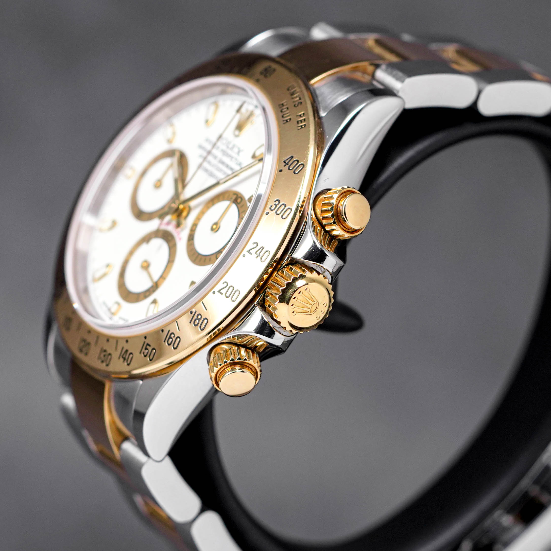 DAYTONA TWOTONE YELLOWGOLD WHITE DIAL 'K SERIES' (WATCH ONLY - CIRCA 2001)