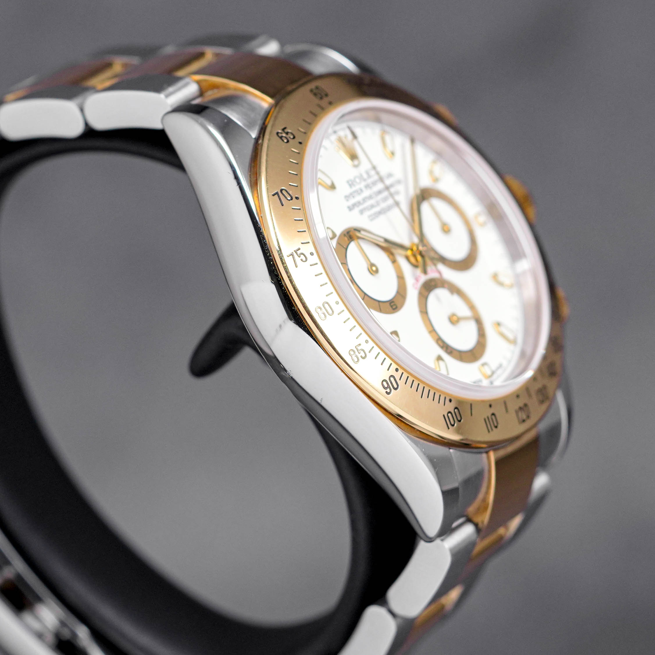 DAYTONA TWOTONE YELLOWGOLD WHITE DIAL 'K SERIES' (WATCH ONLY - CIRCA 2001)