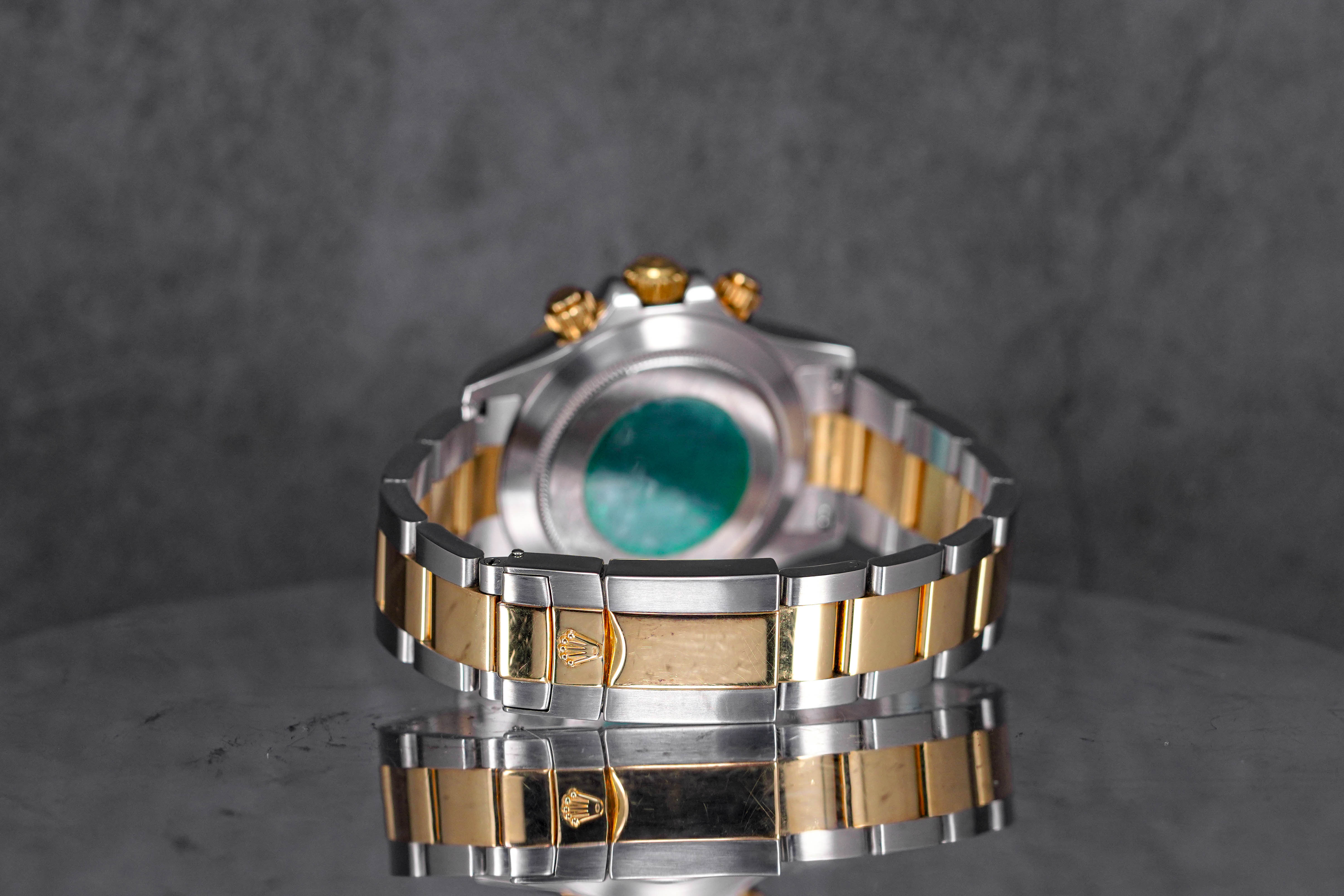 DAYTONA TWOTONE YELLOWGOLD WHITE DIAL 'K SERIES' (WATCH ONLY - CIRCA 2001)