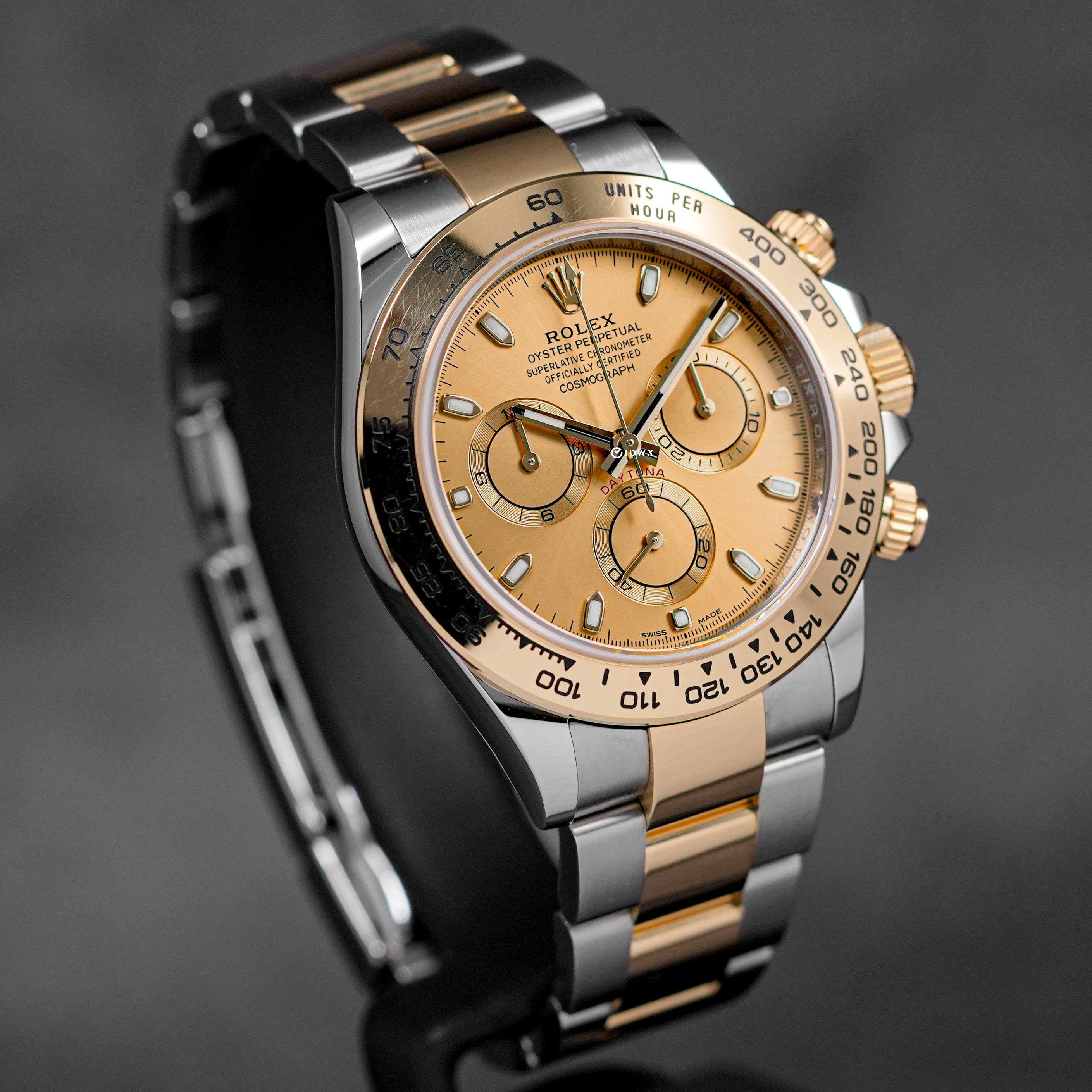 DAYTONA TWOTONE YELLOWGOLD CHAMPAGNE DIAL (2023)