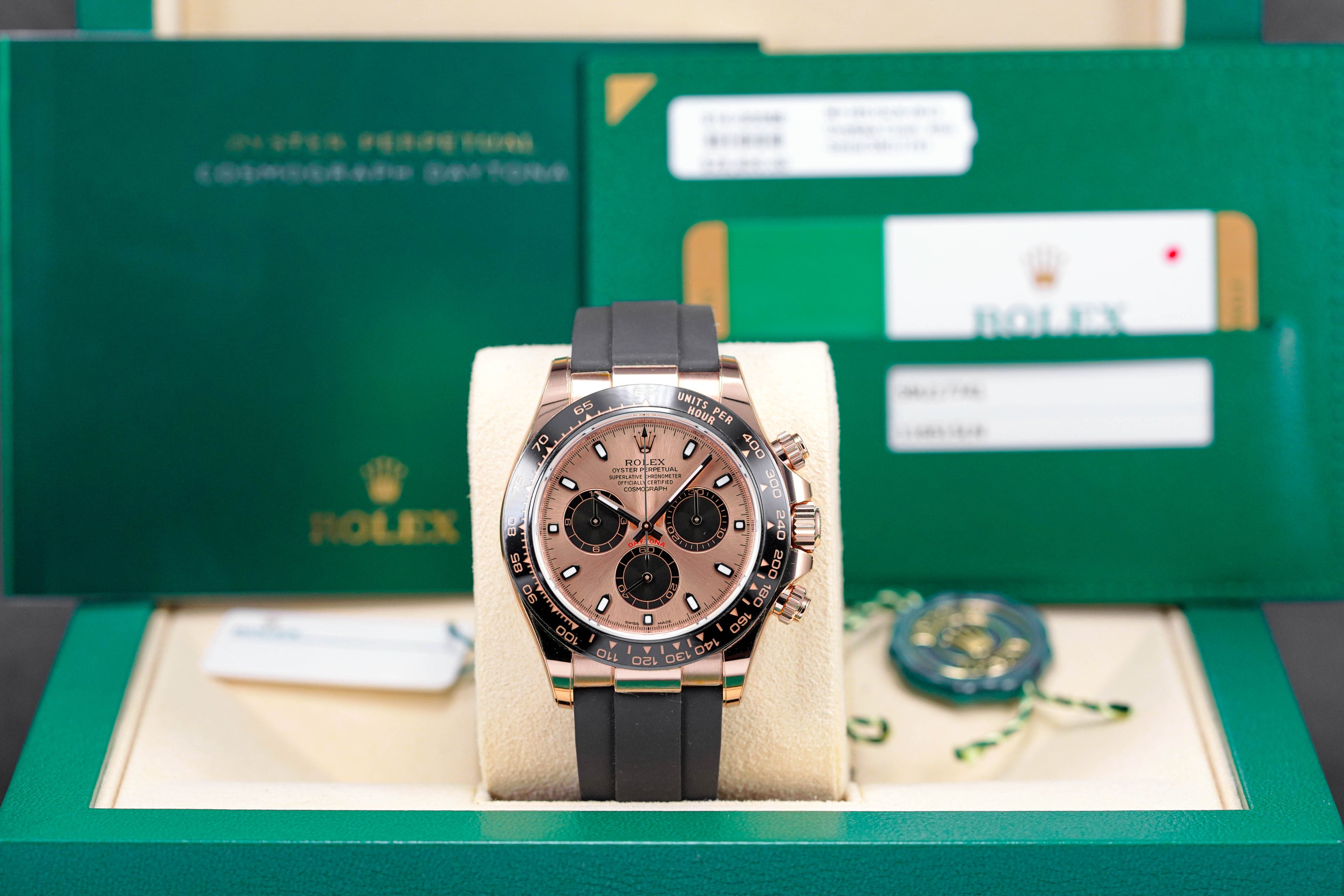 DAYTONA OYSTERFLEX ROSEGOLD PINK DIAL (2019)