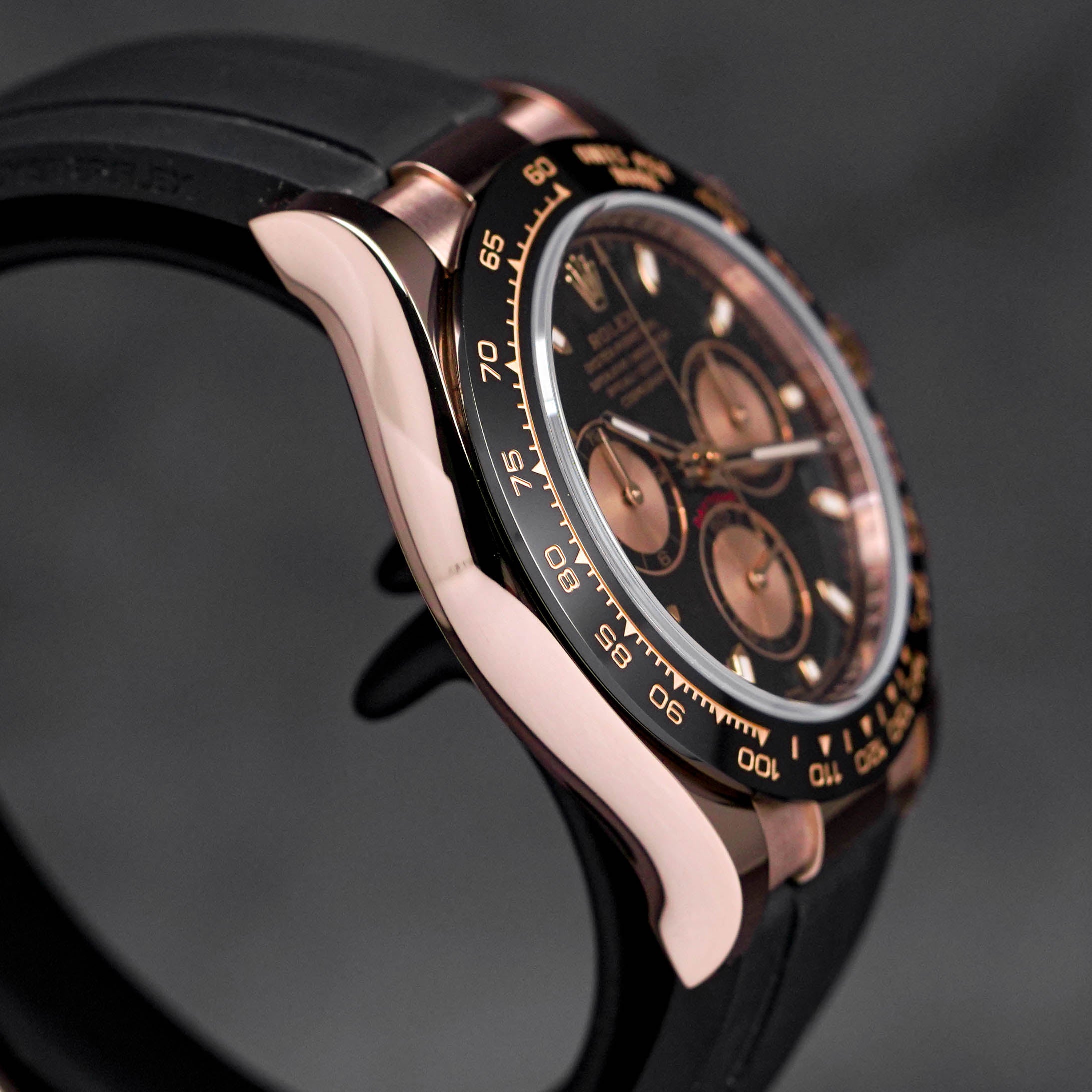 DAYTONA OYSTERFLEX ROSEGOLD BLACK DIAL (2020)
