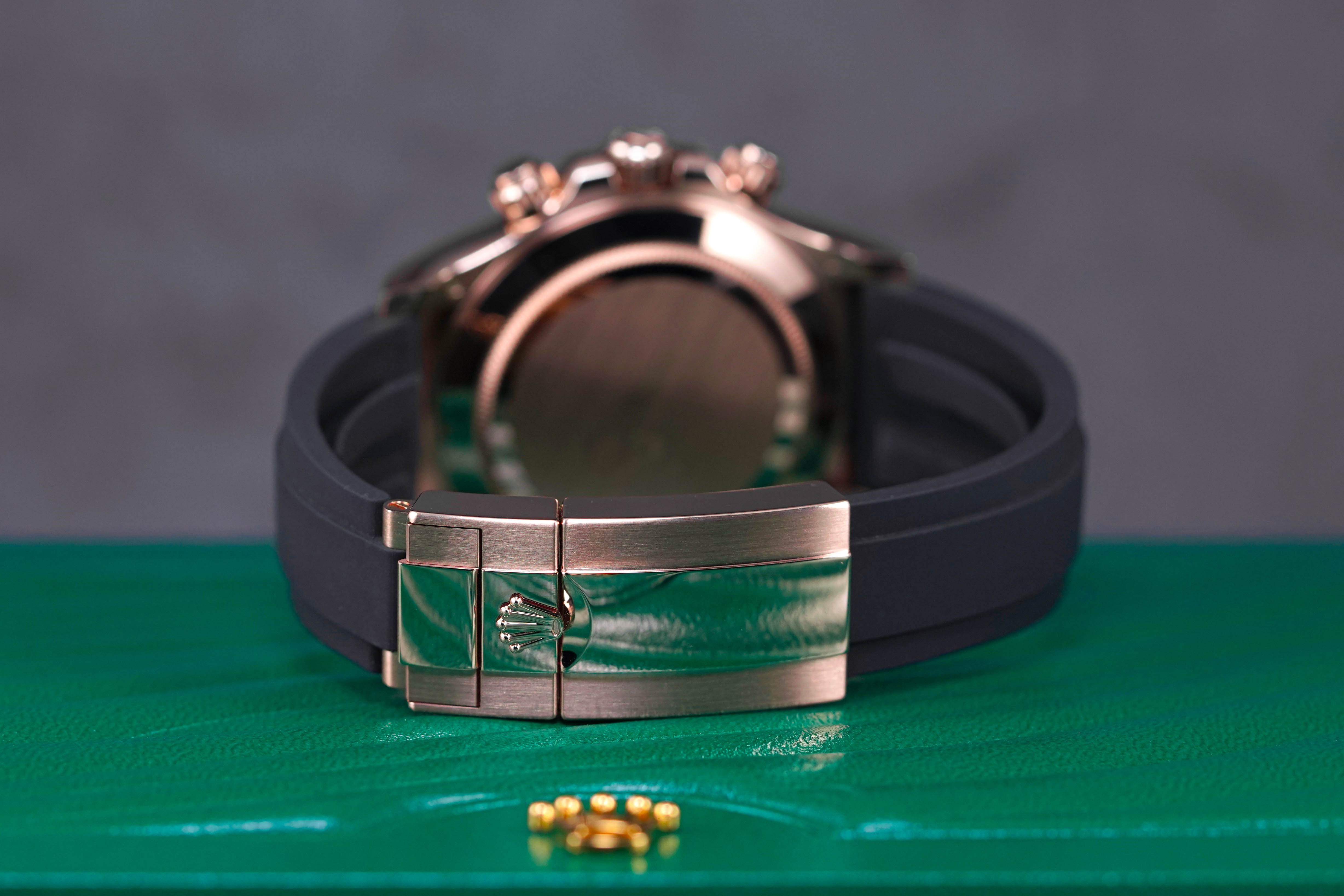 DAYTONA OYSTERFLEX ROSEGOLD BLACK DIAL (2023)