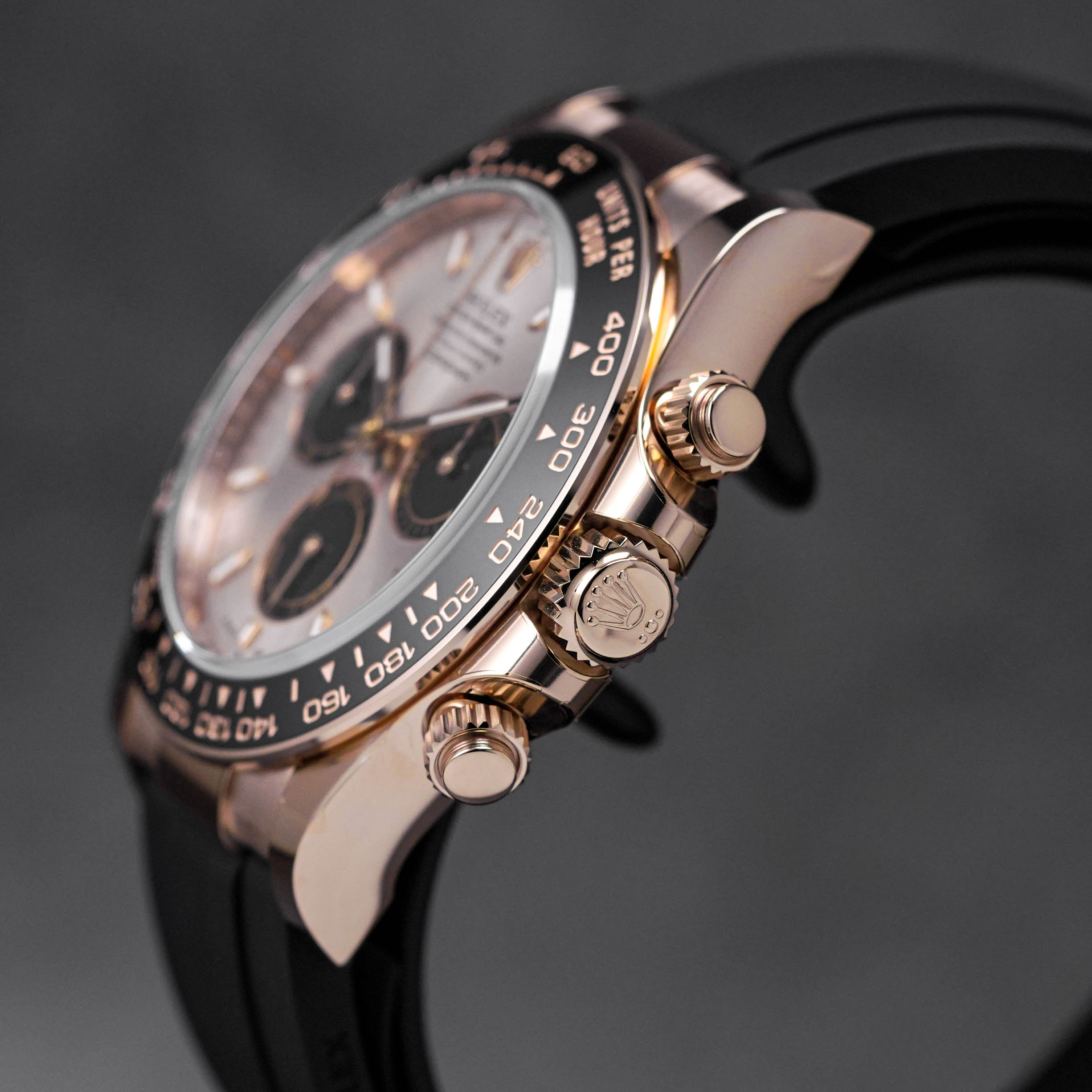 DAYTONA OYSTERFLEX ROSEGOLD PINK SUNDUST DIAL (2023)