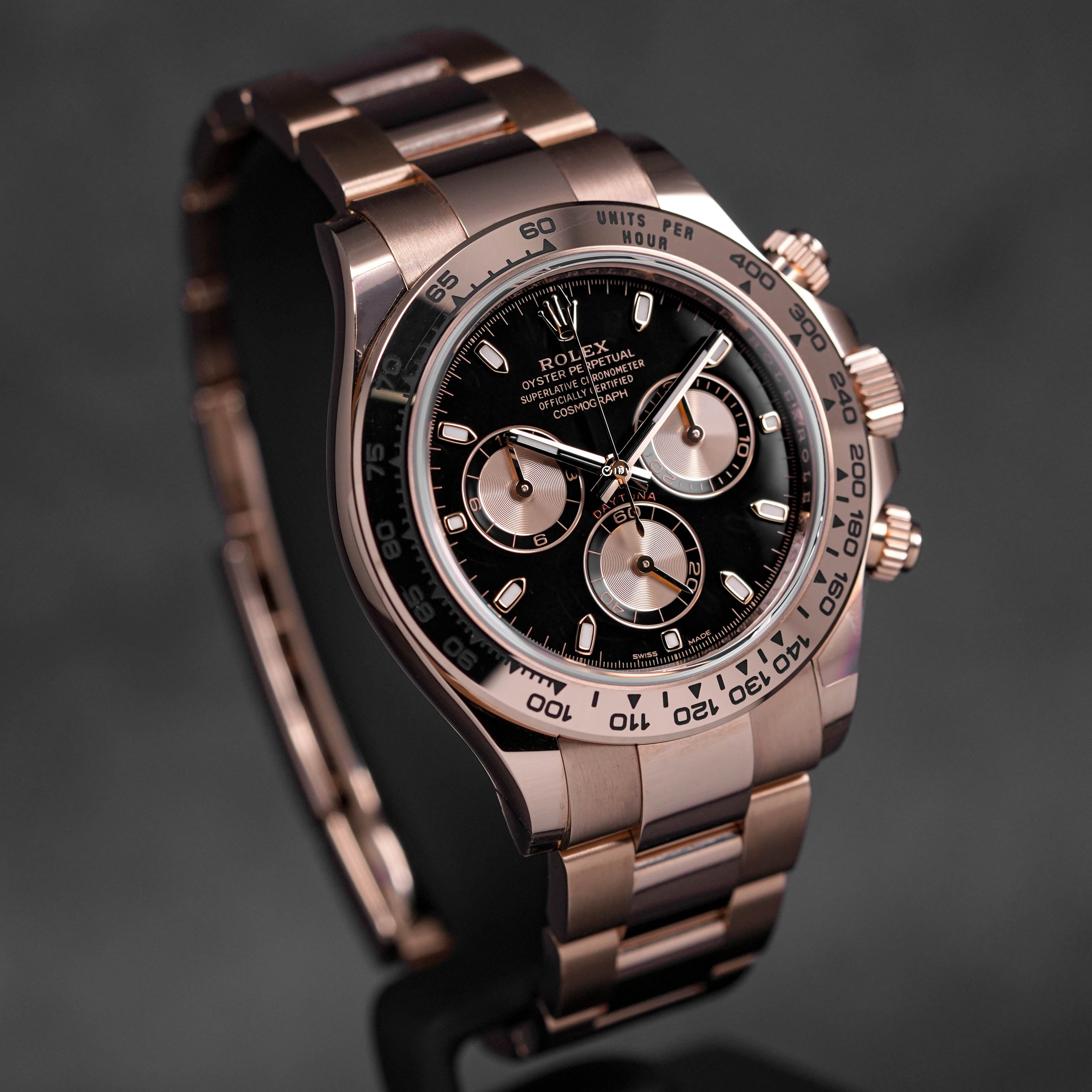 DAYTONA ROSEGOLD BLACK DIAL (2020)