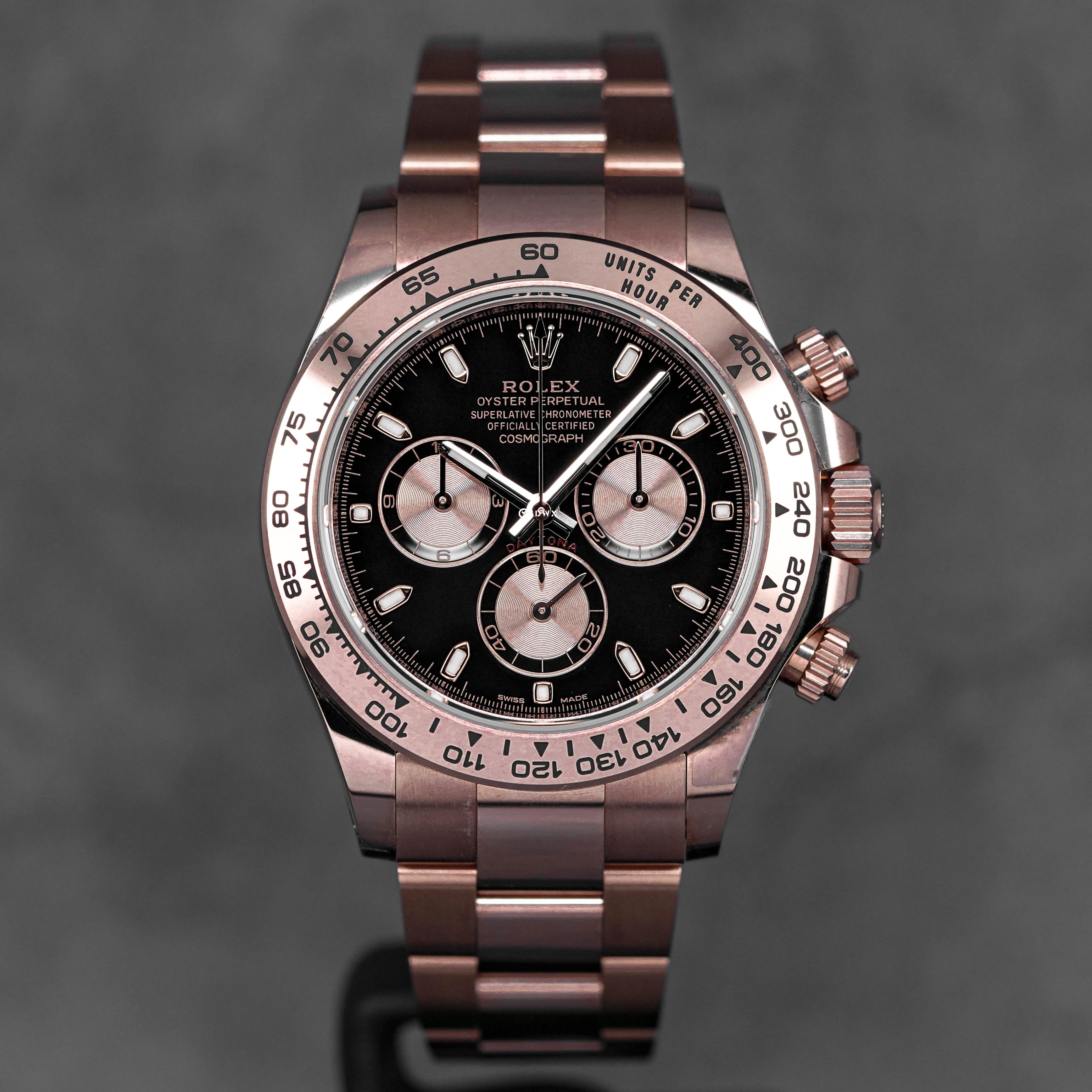 DAYTONA ROSEGOLD BLACK DIAL (2020)