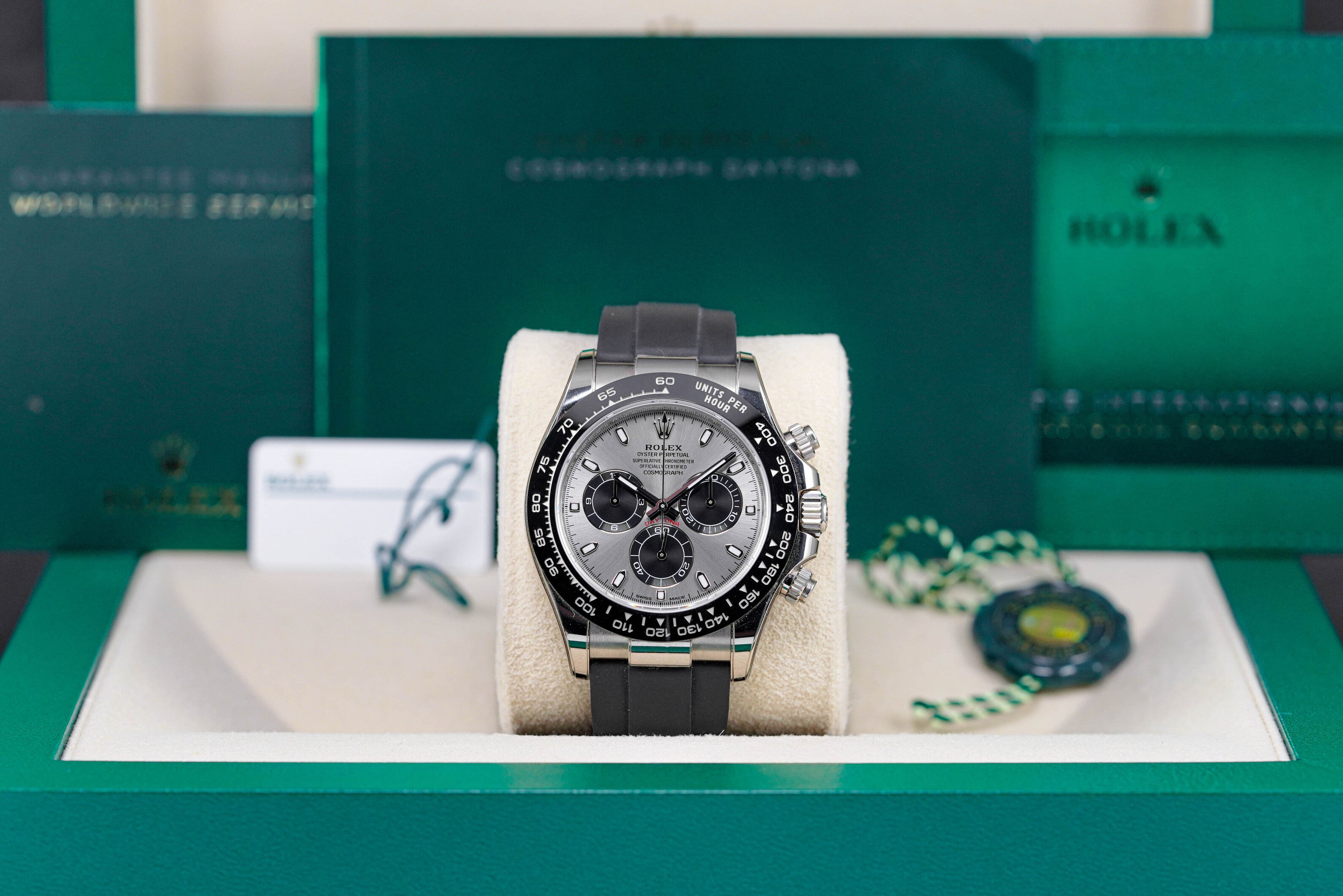 DAYTONA OYSTERFLEX WHITEGOLD GREY DIAL (2022)