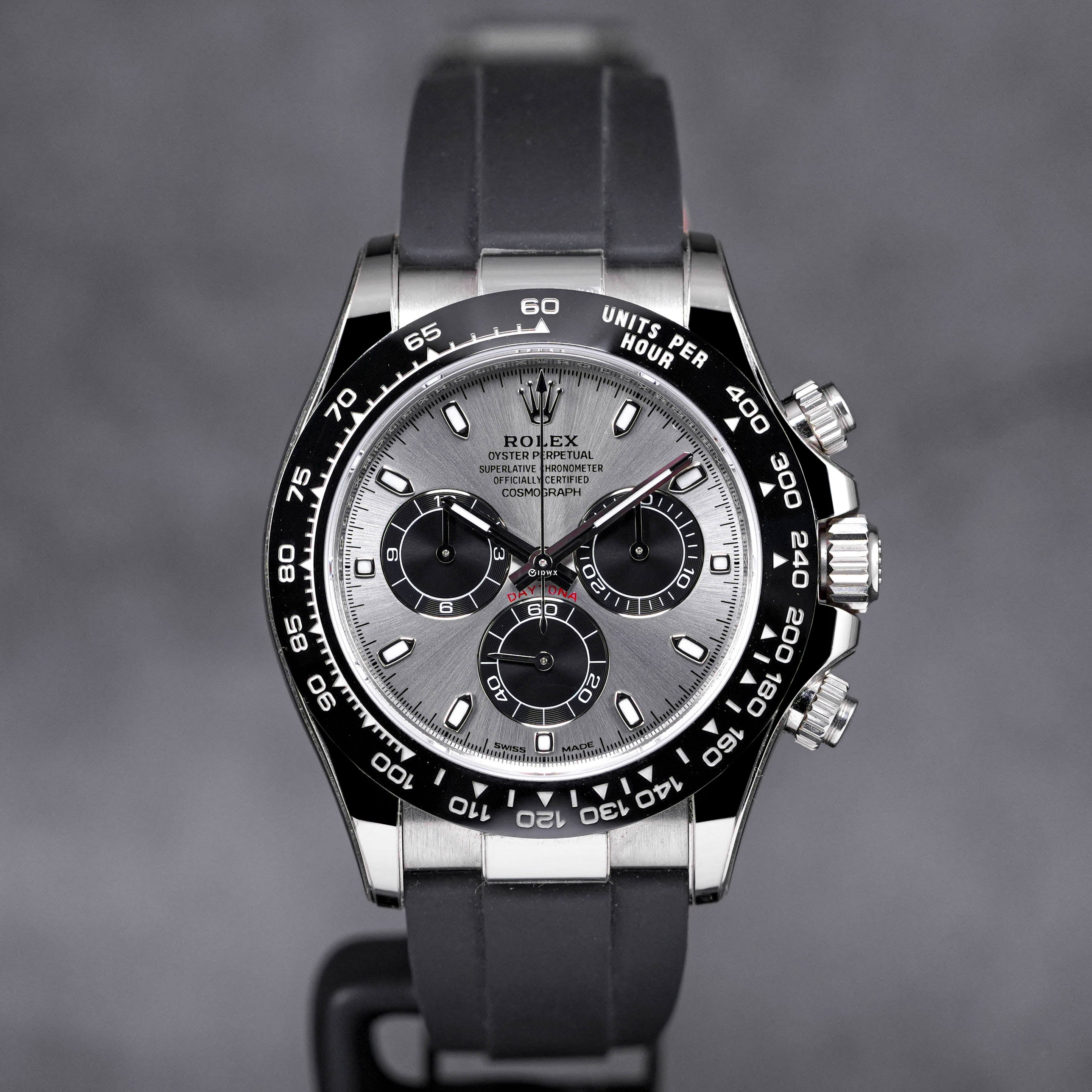 DAYTONA OYSTERFLEX WHITEGOLD GREY DIAL (2022)