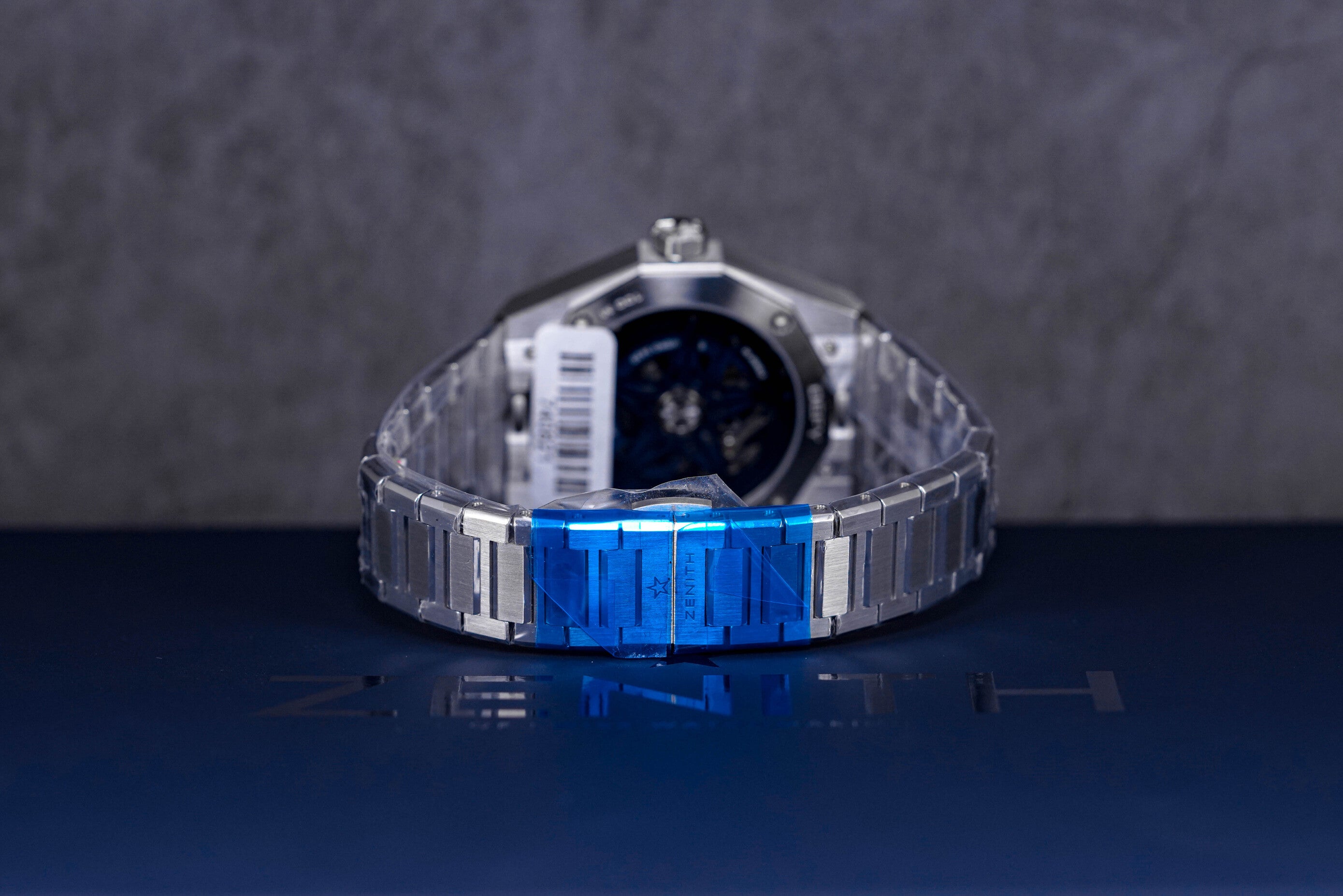 DEFY SKYLINE 41MM STEEL SKELETON BLUE 1/10 SECONDS (2023)