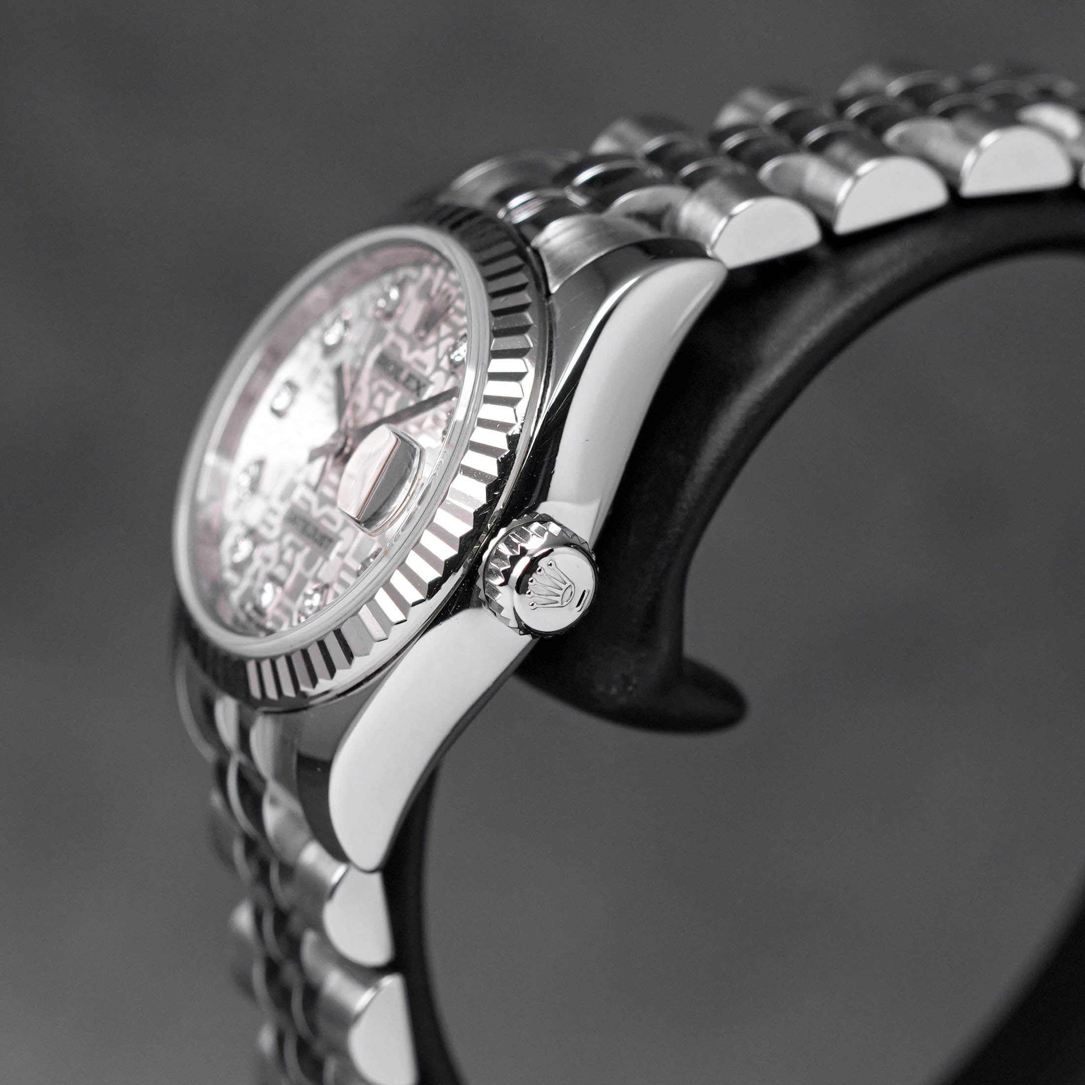 DATEJUST 26MM SILVER COMPUTERIZED DIAMOND DIAL (2012)