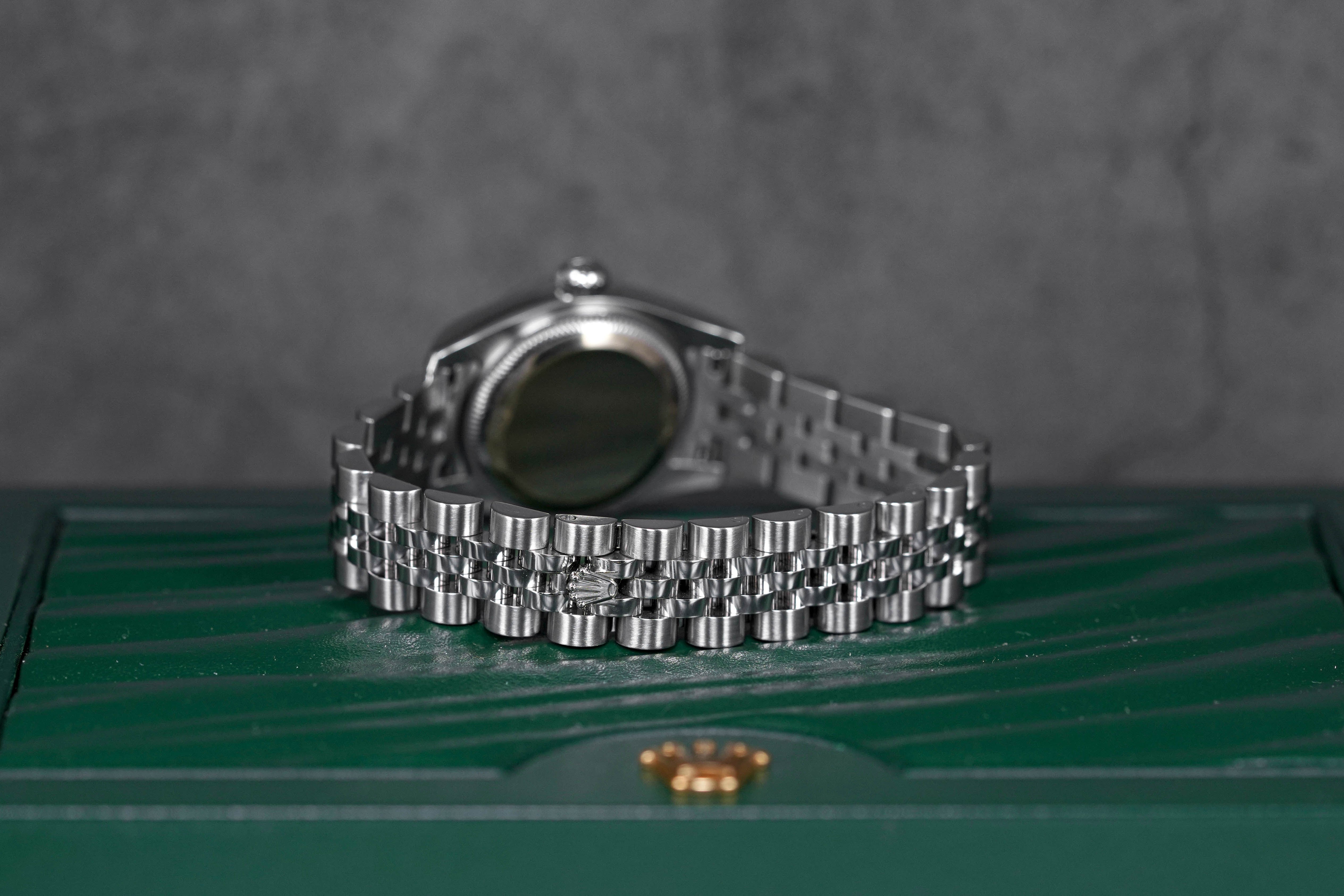 DATEJUST 26MM SILVER COMPUTERIZED DIAMOND DIAL (2012)