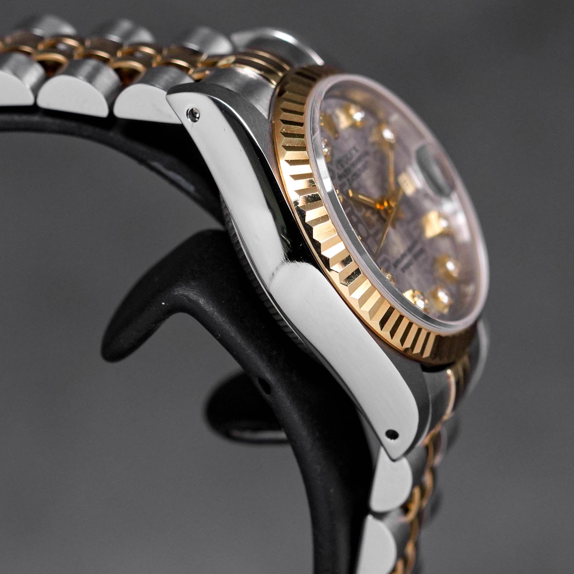 DATEJUST 26MM TWOTONE YELLOWGOLD SILVER COMPUTERIZED DIAMOND DIAL (1992)