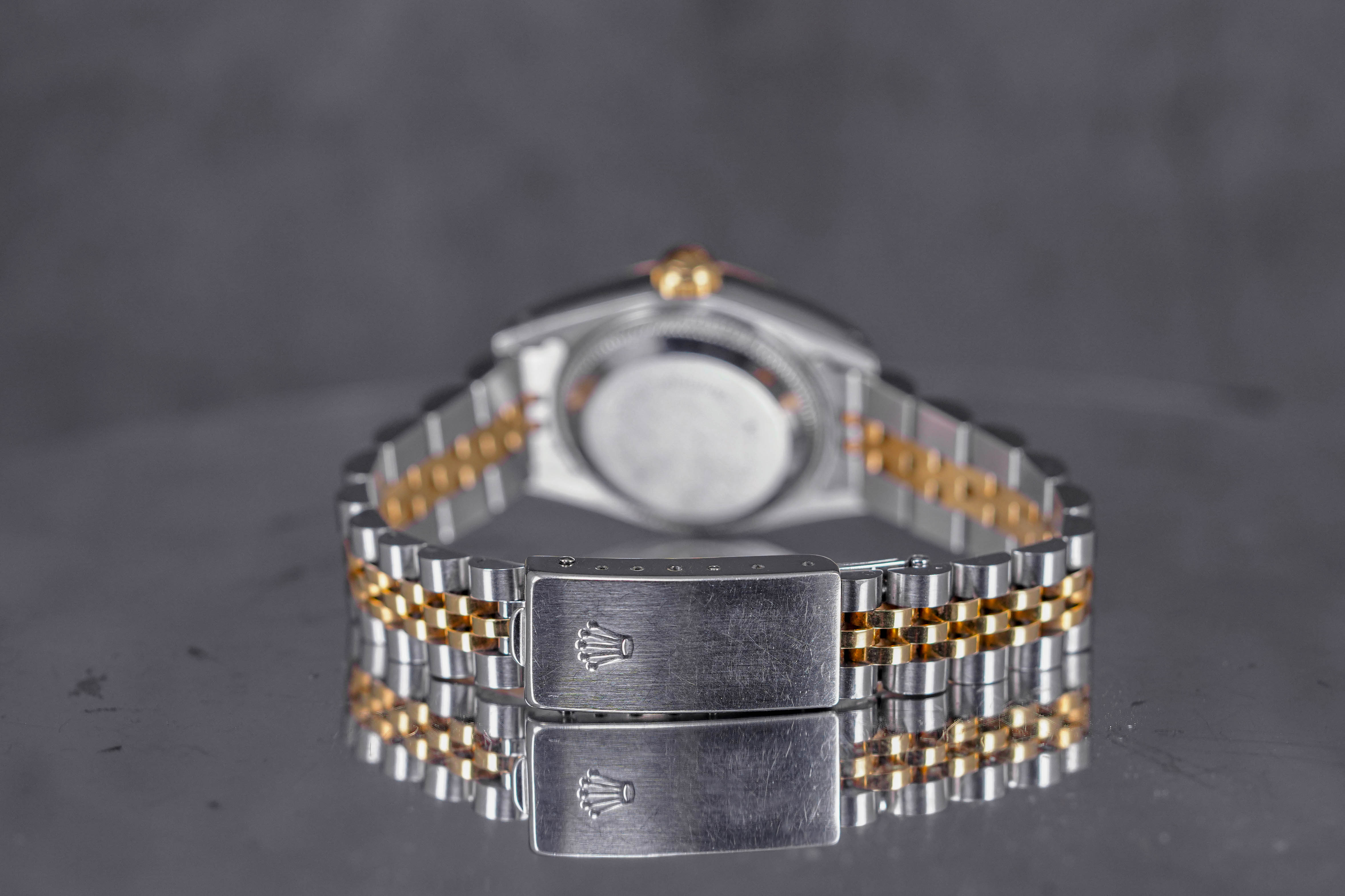 DATEJUST 26MM TWOTONE YELLOWGOLD CHAMPAGNE DIAMOND INDEX (1993)