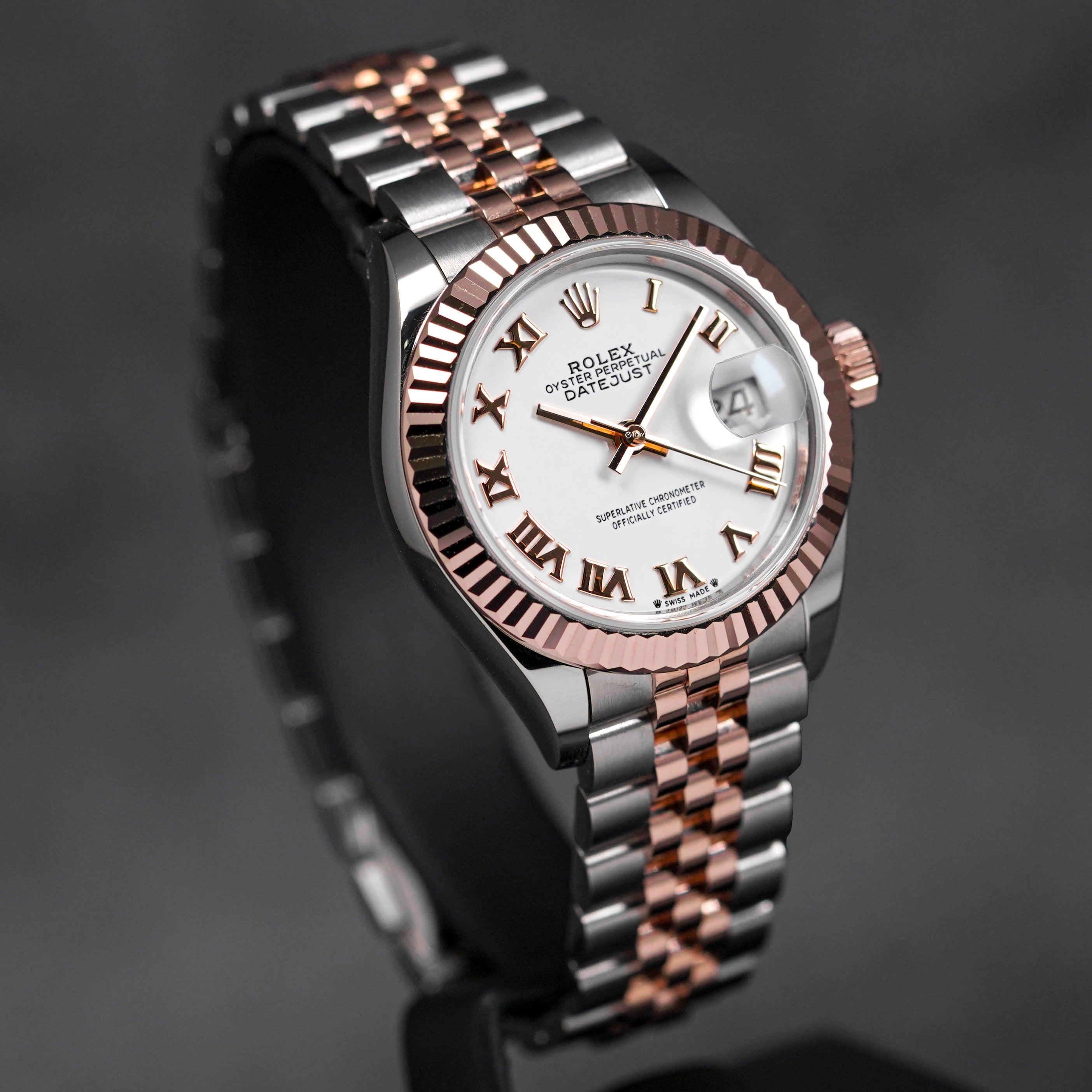 Datejust White Roman