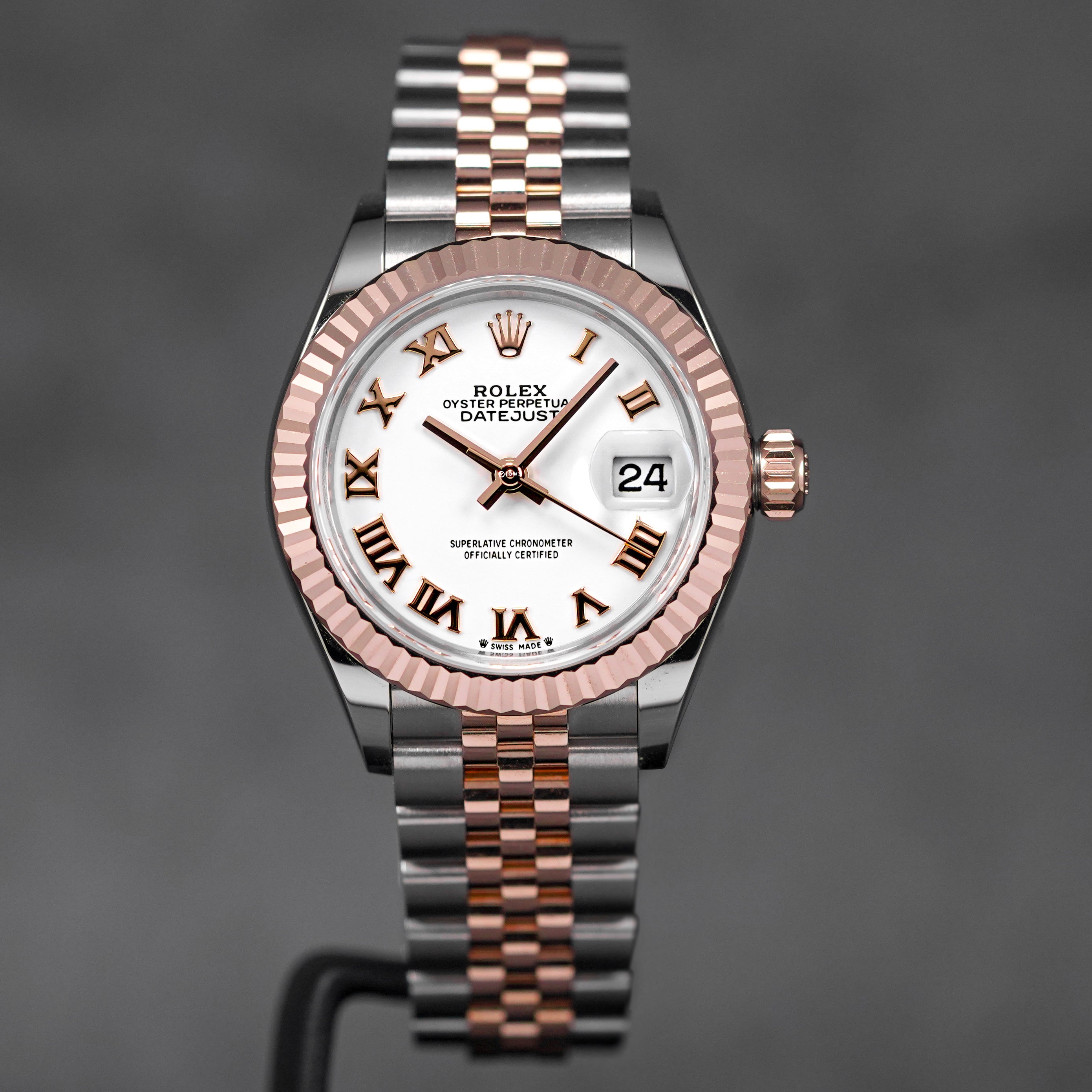 Datejust White Roman