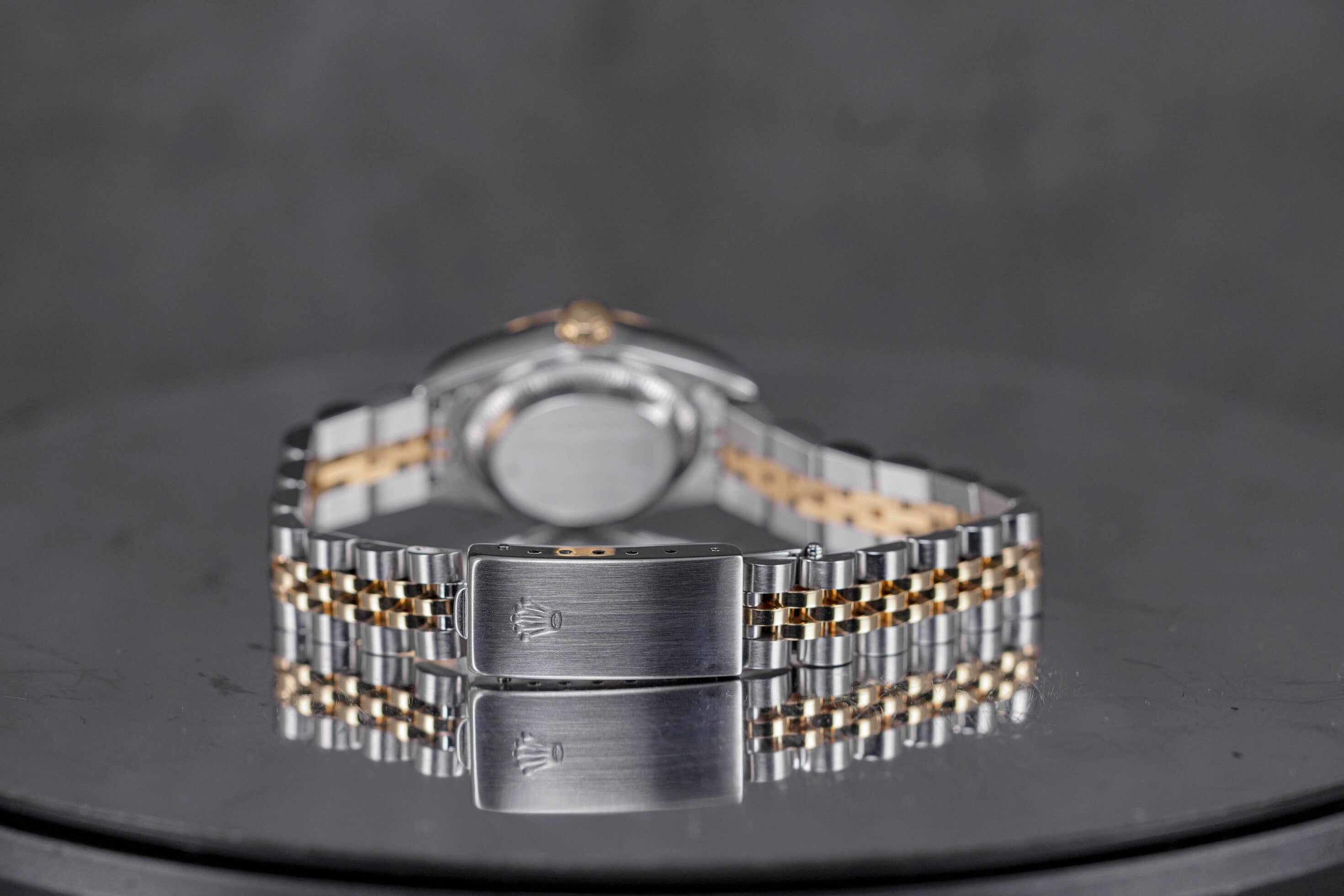 DATEJUST 26MM TWOTONE YELLOWGOLD CHAMPAGNE DIAMOND DIAL (WATCH ONLY)