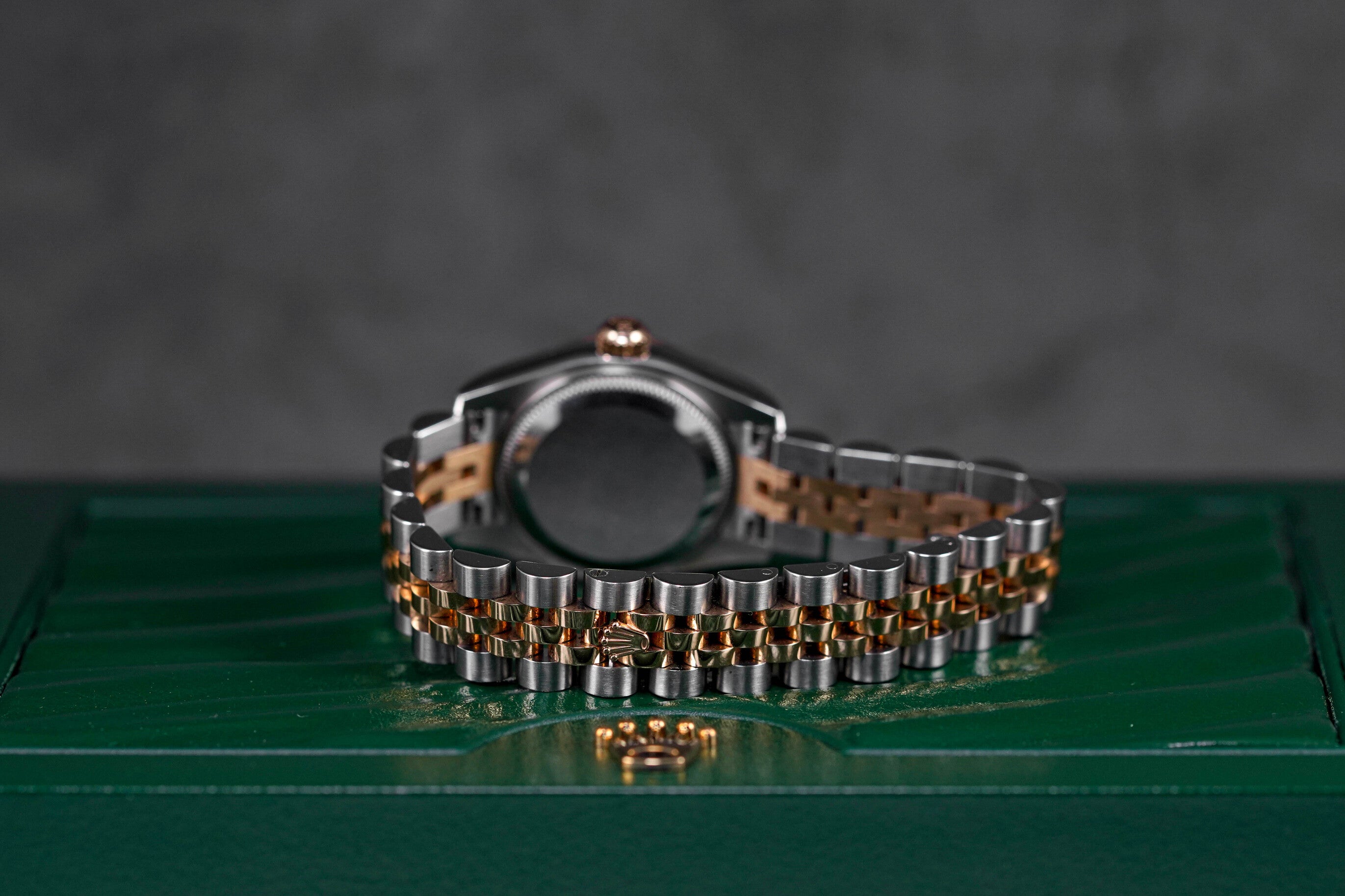 DATEJUST 26MM TWOTONE ROSEGOLD WHITE DIAMOND DIAL (2015)