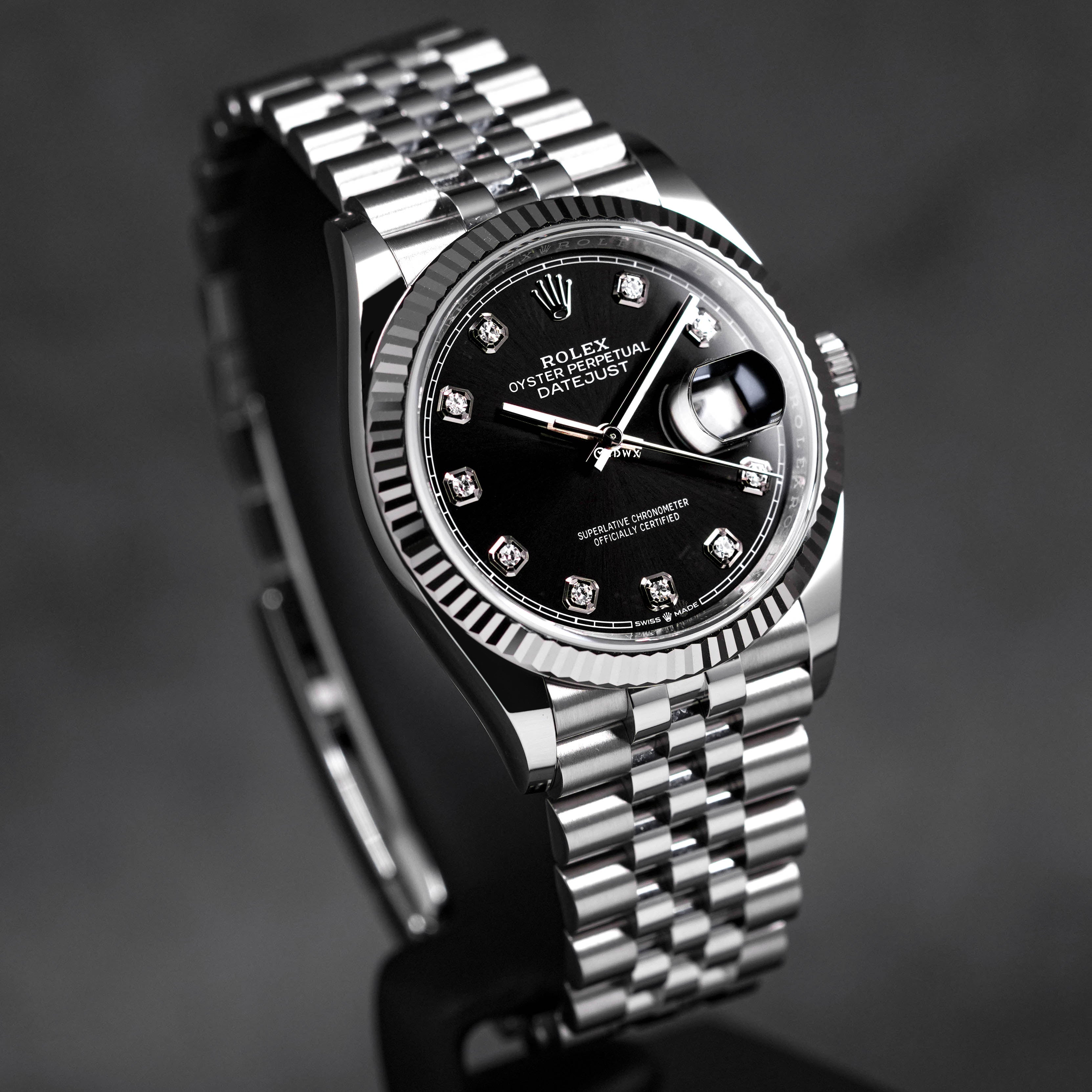 DATEJUST 36MM BLACK DIAMOND DIAL (2022)