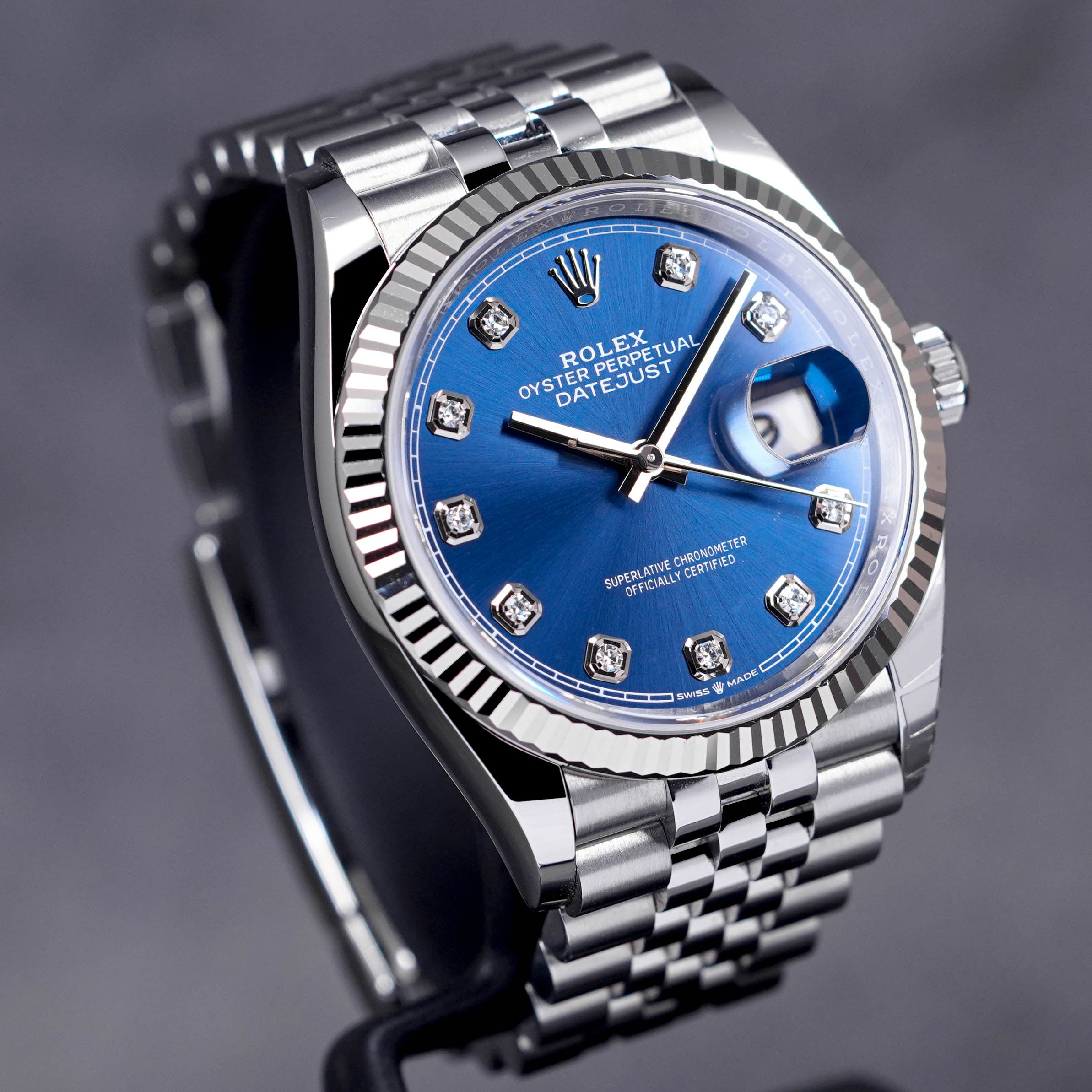 DATEJUST 36MM BLUE DIAMOND DIAL (2025)