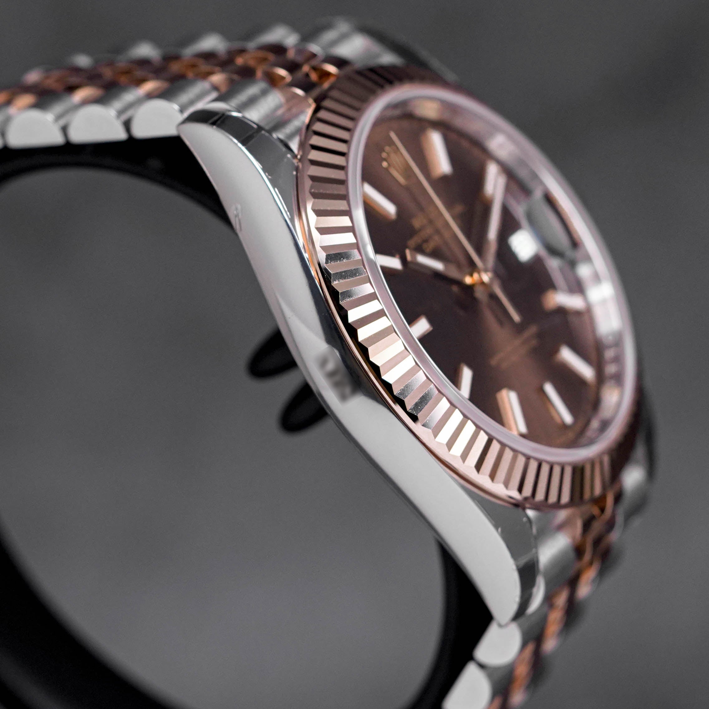 DATEJUST 41MM TWOTONE ROSEGOLD CHOCO DIAL (2023)