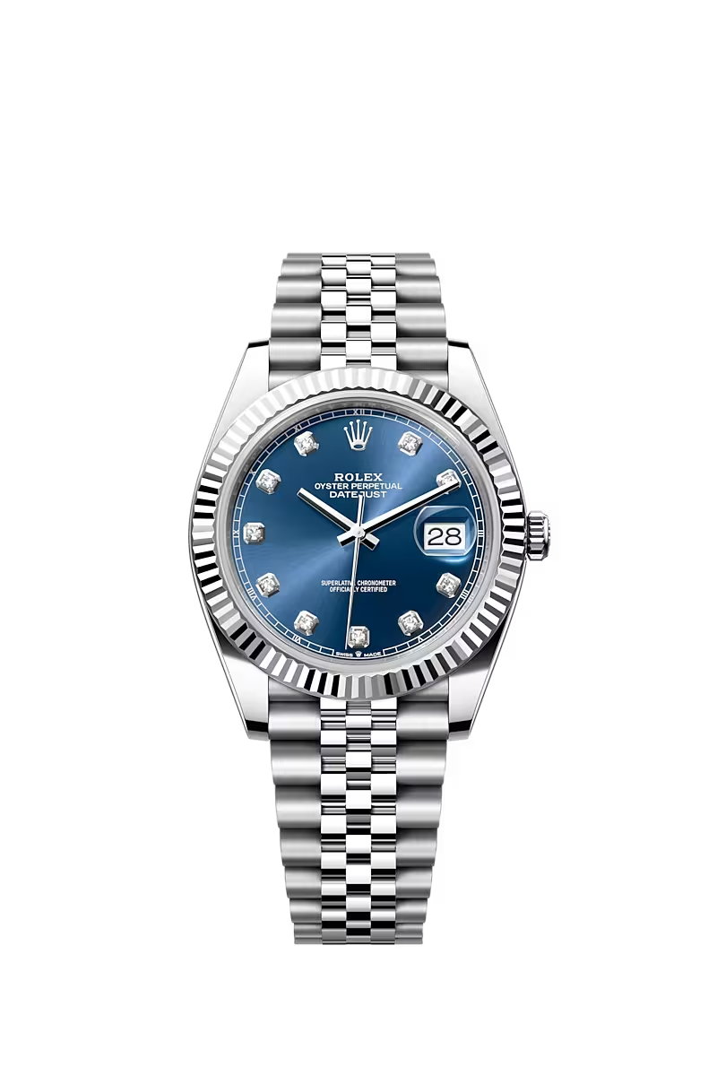 DATEJUST 41MM BLUE DIAMOND DIAL JUBILEE (2023)