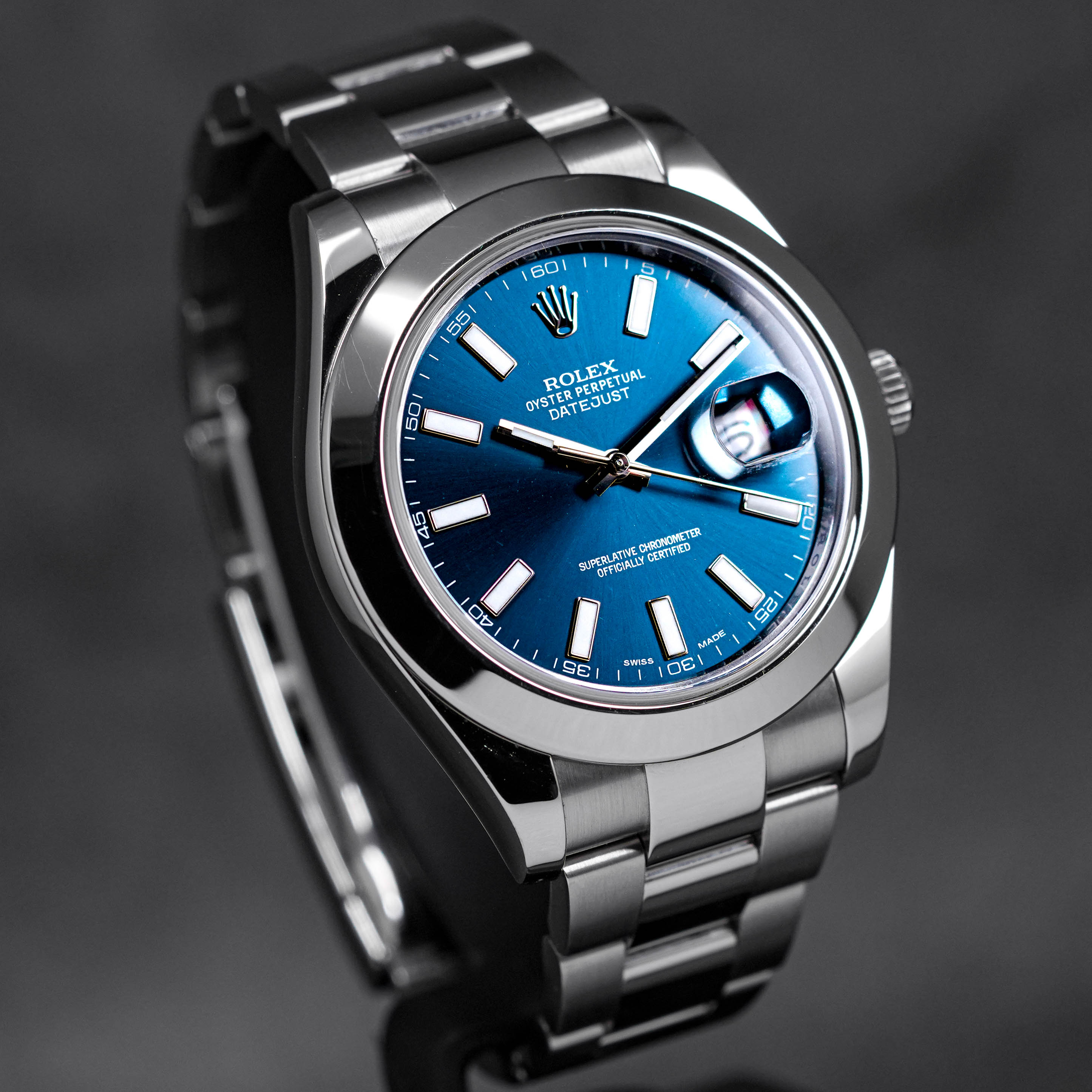 DATEJUST II BLUE DIAL (2014)