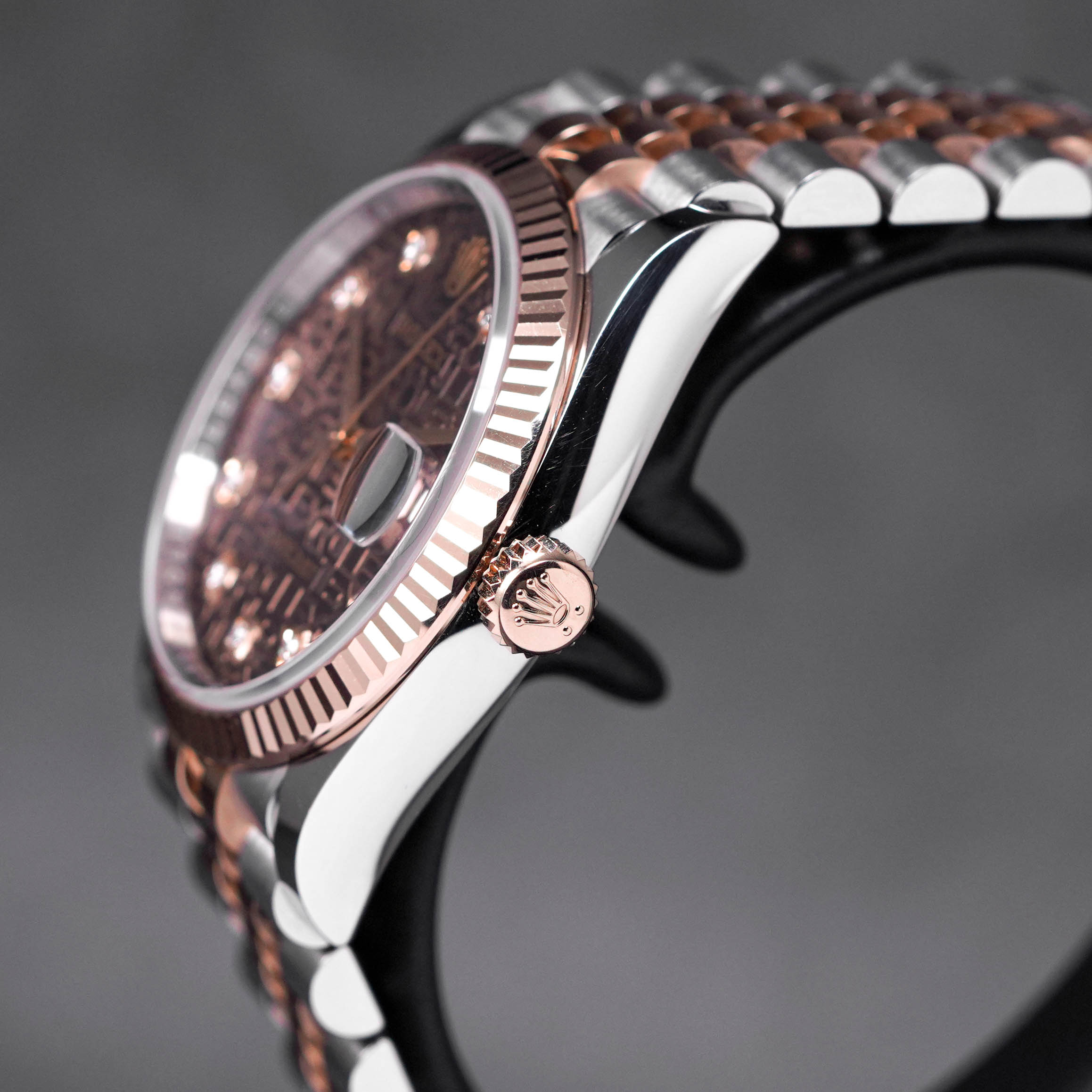 DATEJUST 36MM COMPUTERIZED CHOCO DIAMOND DIAL (2019)