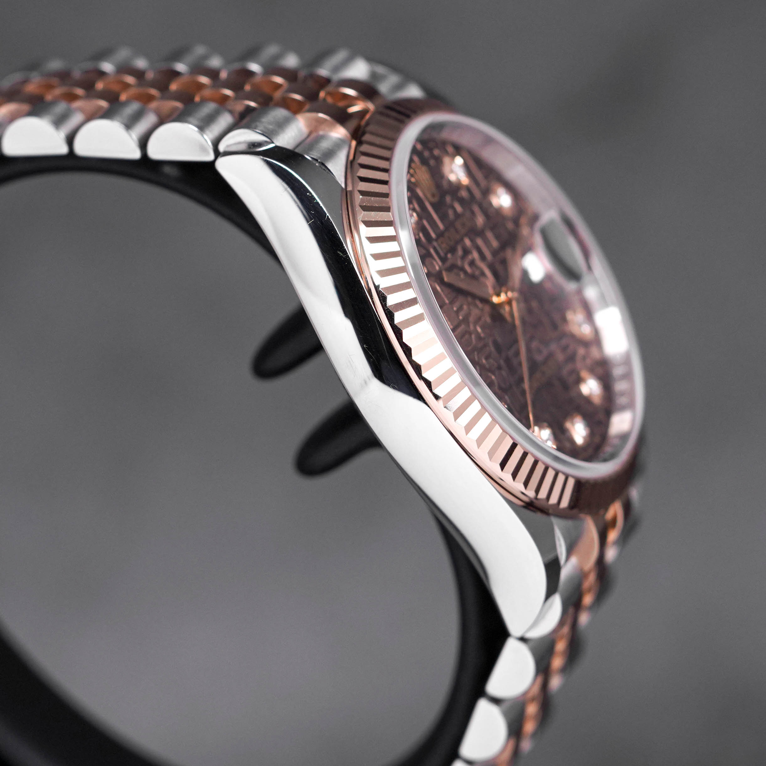 DATEJUST 36MM COMPUTERIZED CHOCO DIAMOND DIAL (2019)