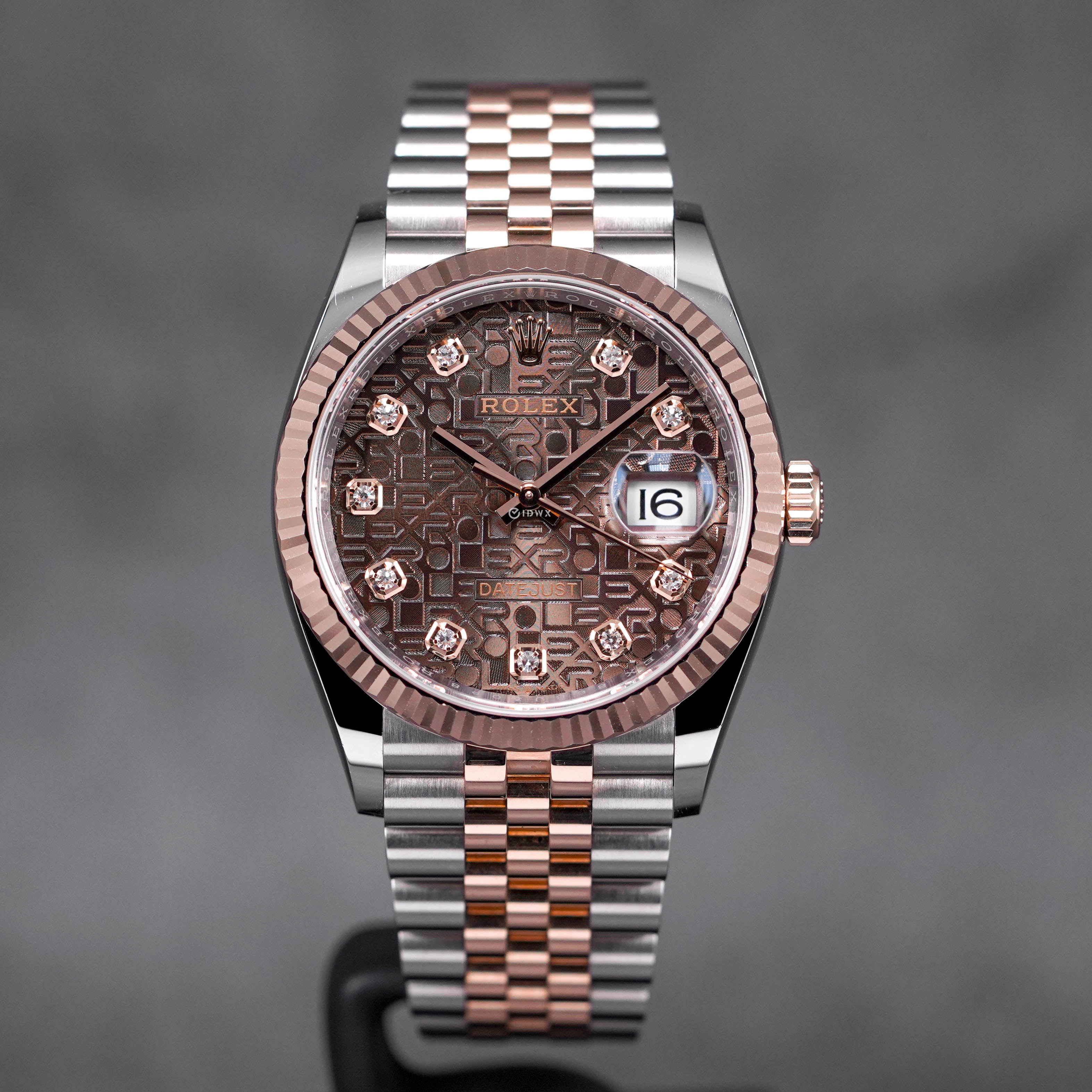 DATEJUST 36MM COMPUTERIZED CHOCO DIAMOND DIAL (2019)
