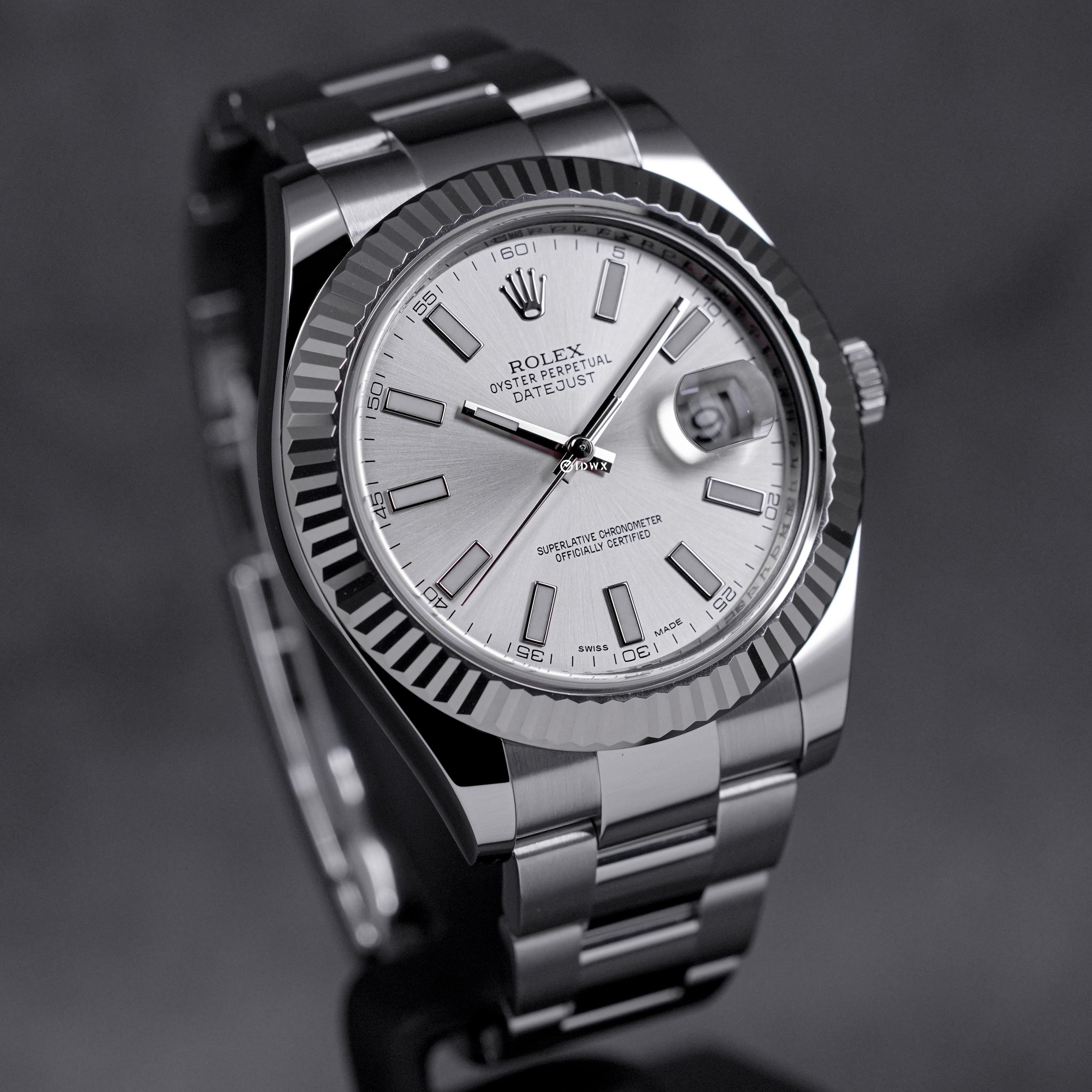 DATEJUST II SILVER DIAL (2015)