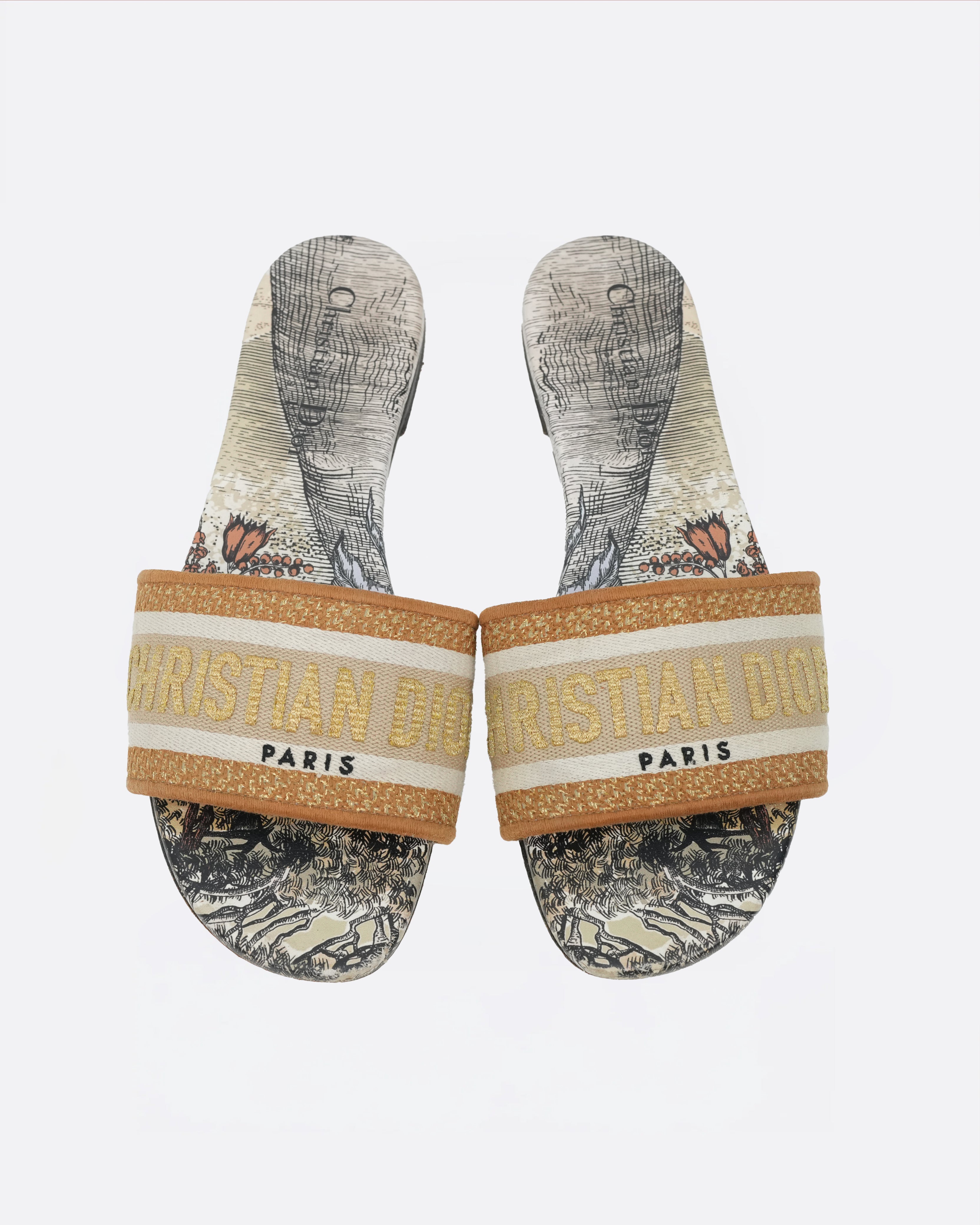 SANDALS SIZE 37 LADIES MULTICOLOR