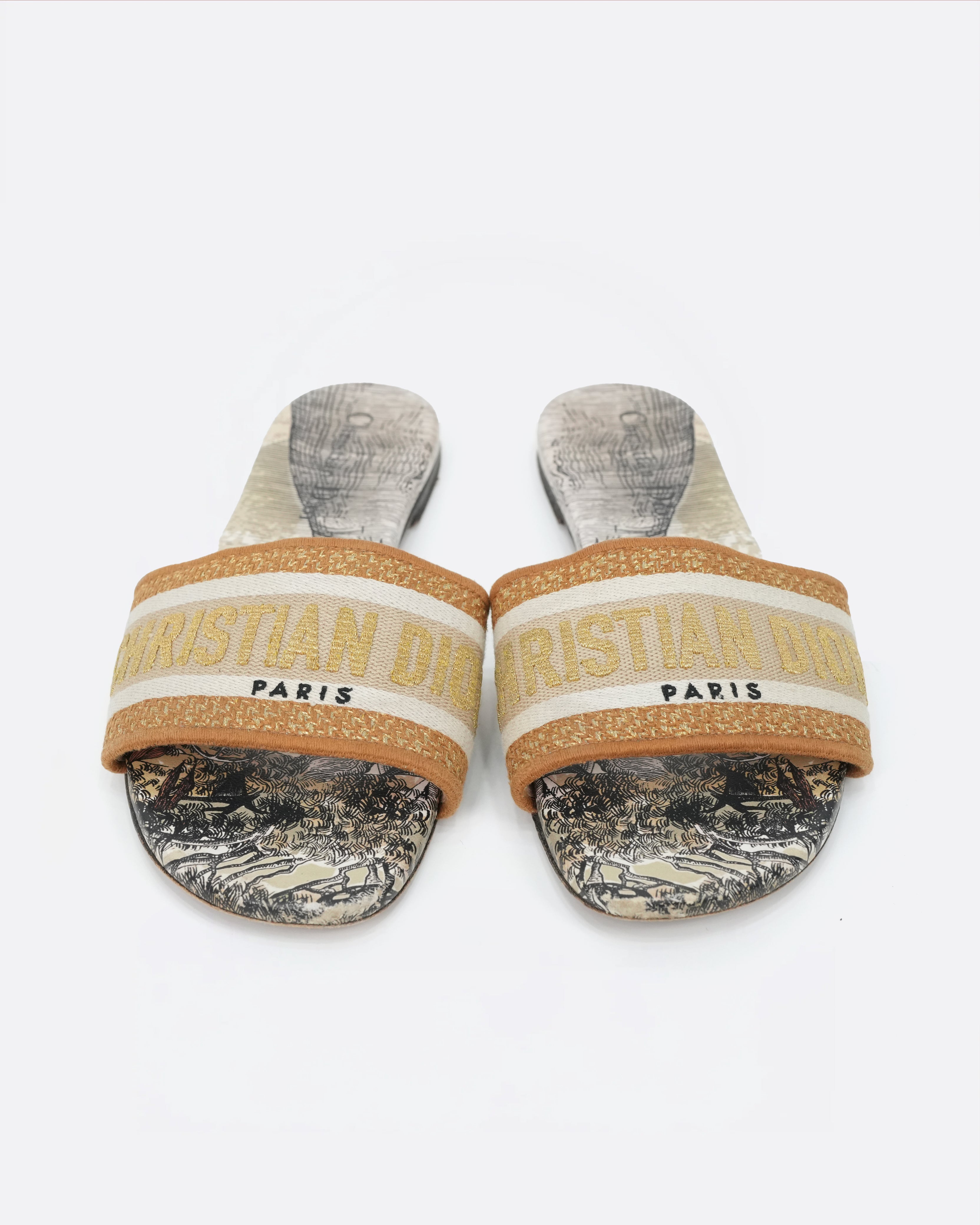 SANDALS SIZE 37 LADIES MULTICOLOR