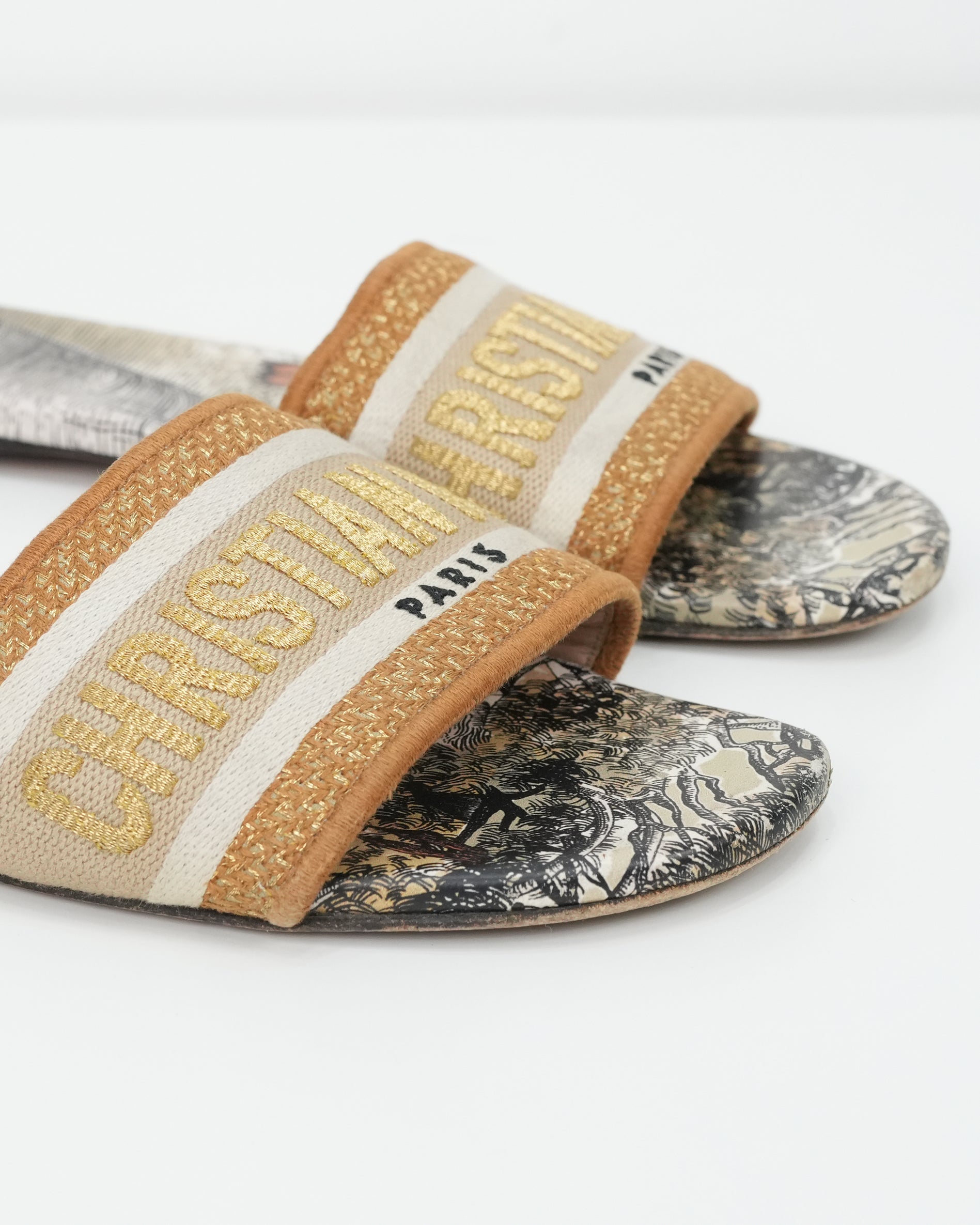 SANDALS SIZE 37 LADIES MULTICOLOR