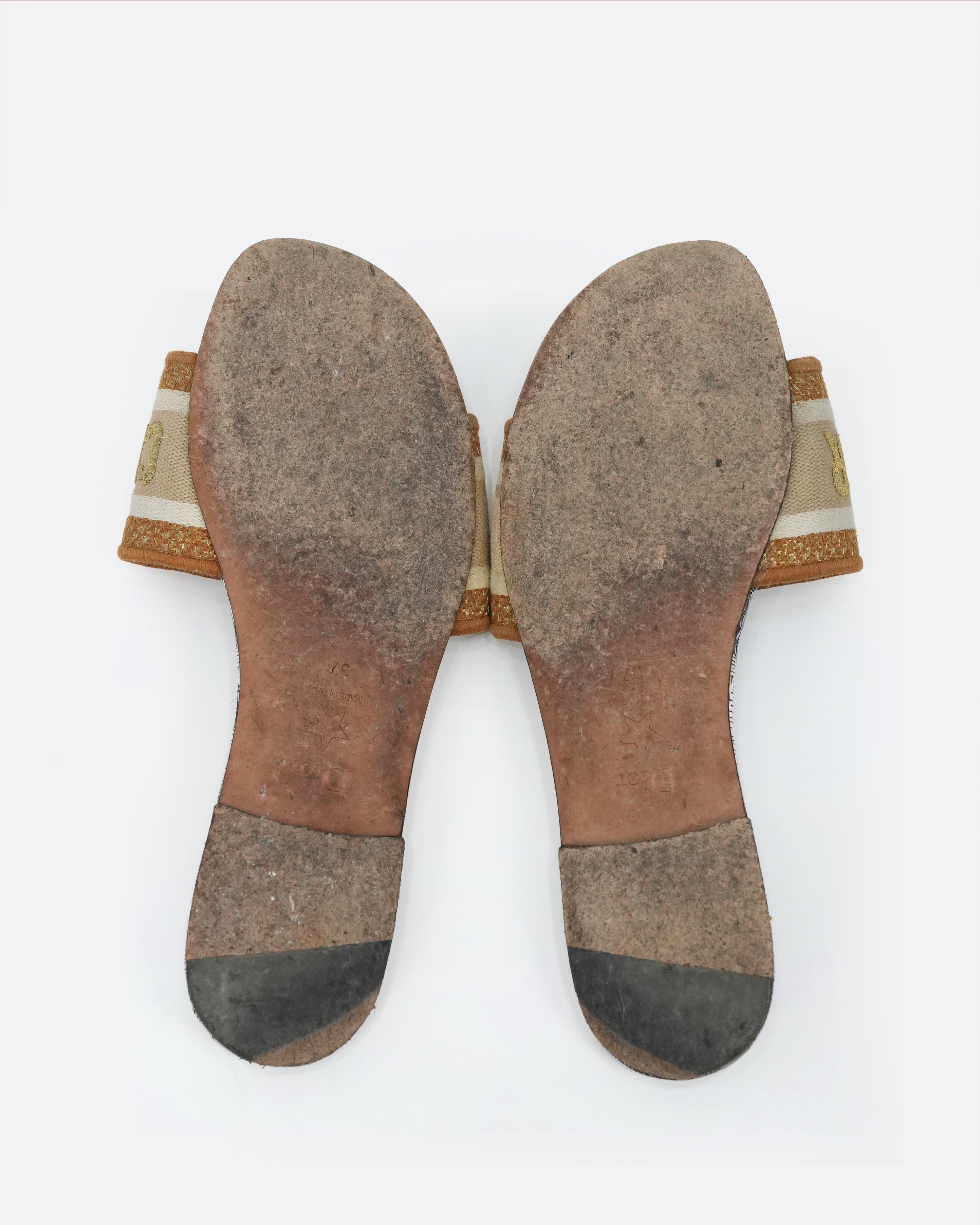 SANDALS SIZE 37 LADIES MULTICOLOR