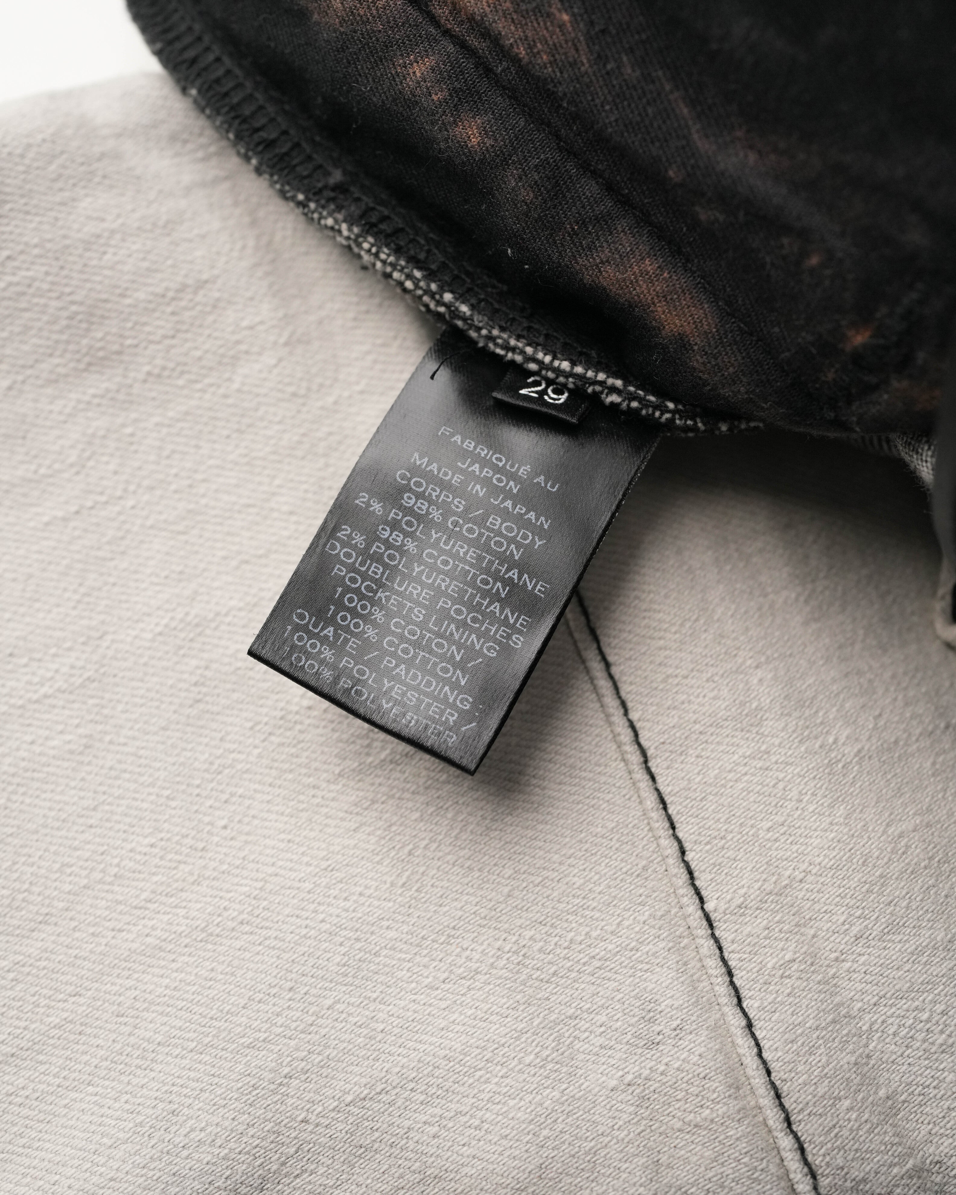 BALMAIN RIPPED BIKER JEANS SIZE 29