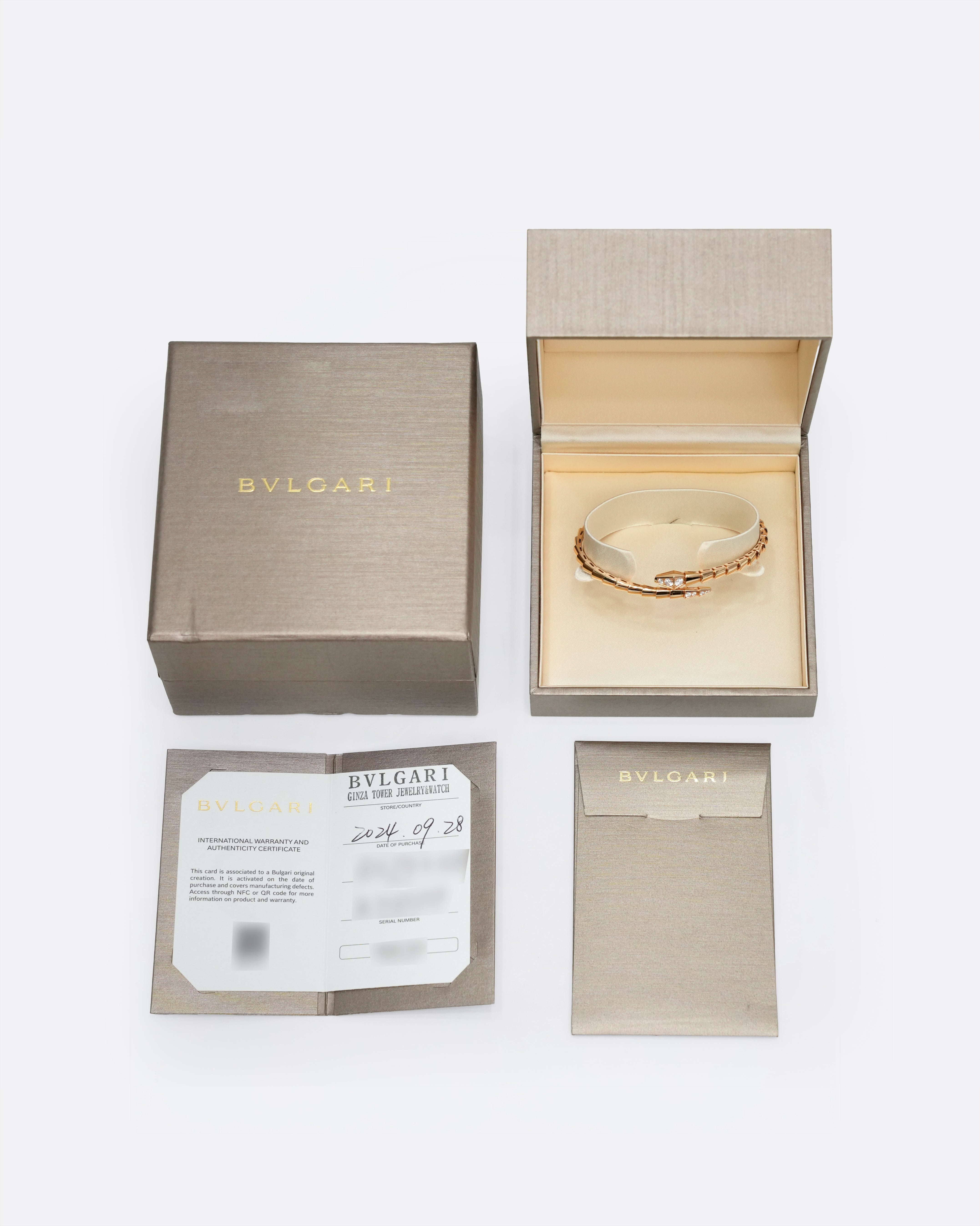 SERPENTI VIPER DIAMOND BRACELET - SIZE L (2024)