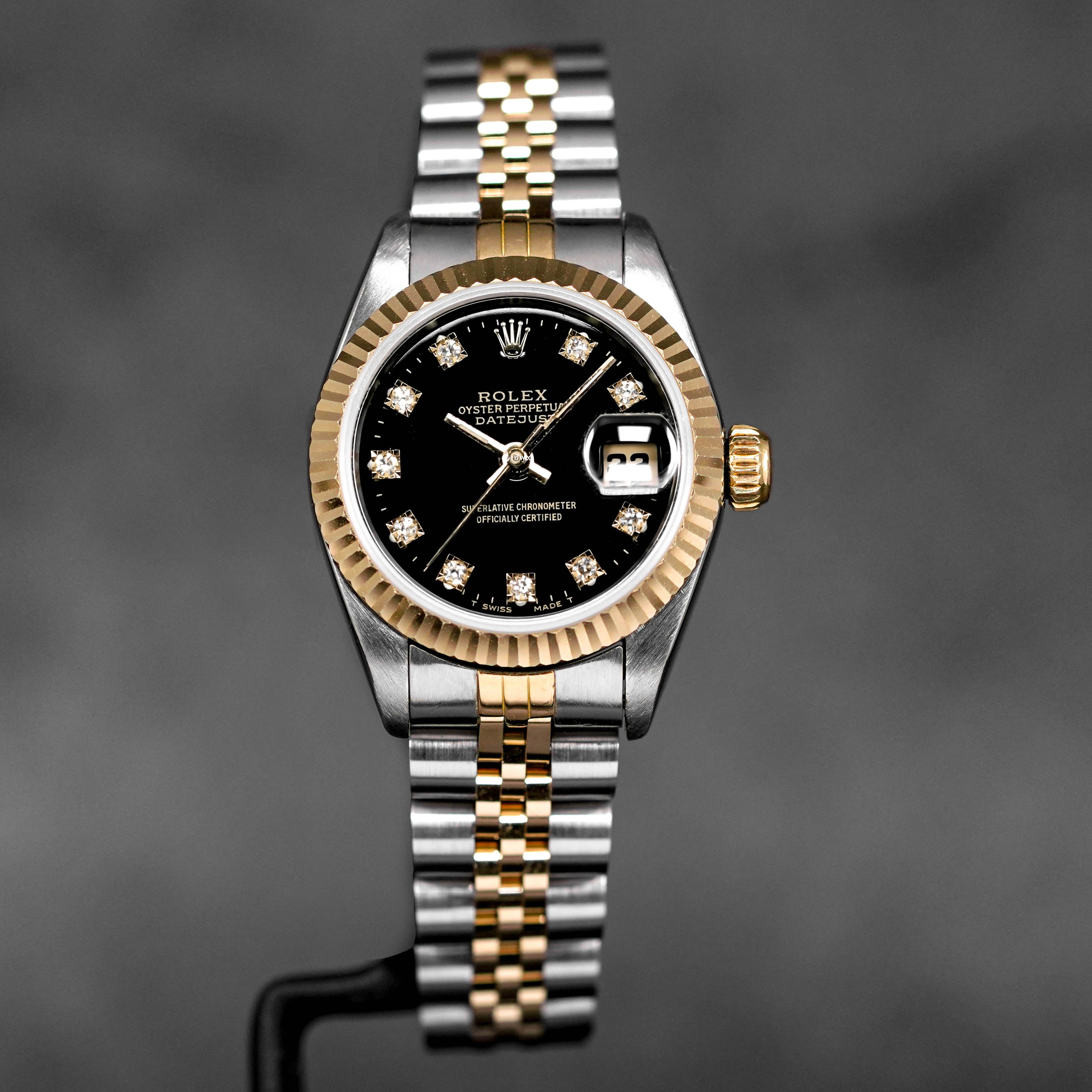Datejust 25 Black Diamond