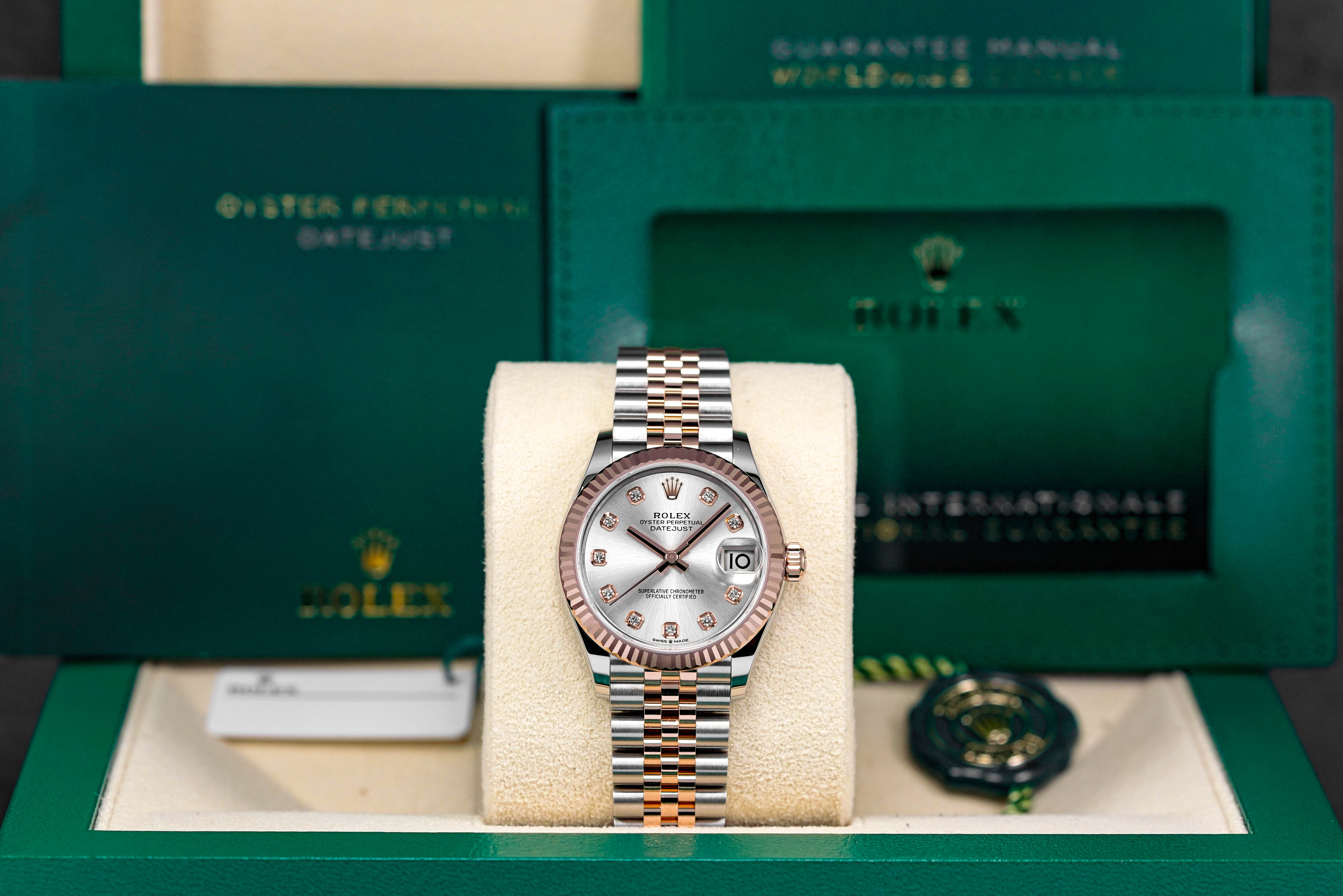 Datejust 31 Silver Diamond Indonesia