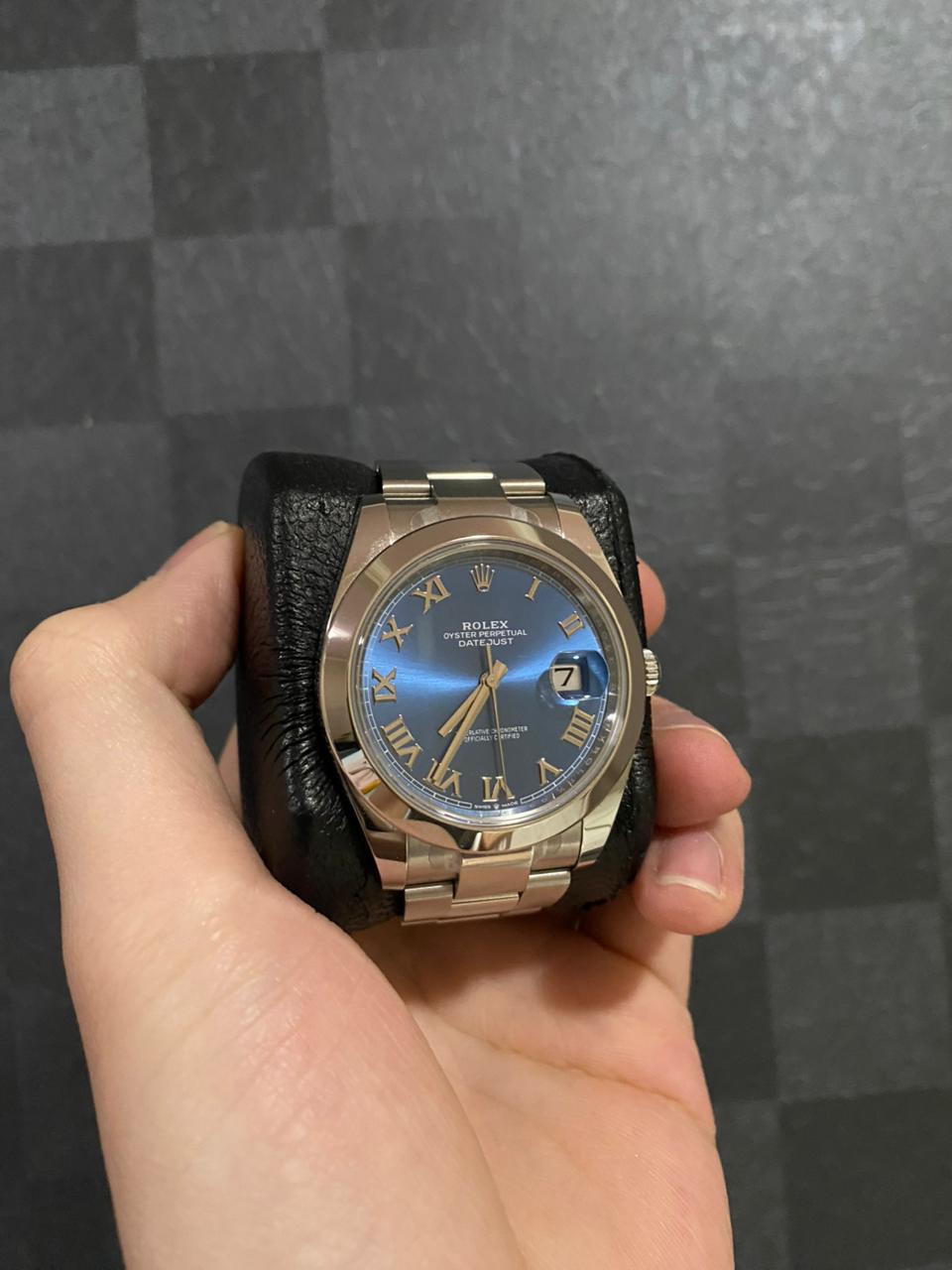 DATEJUST 41MM BLUE AZZURO ROMAN DIAL (2022)