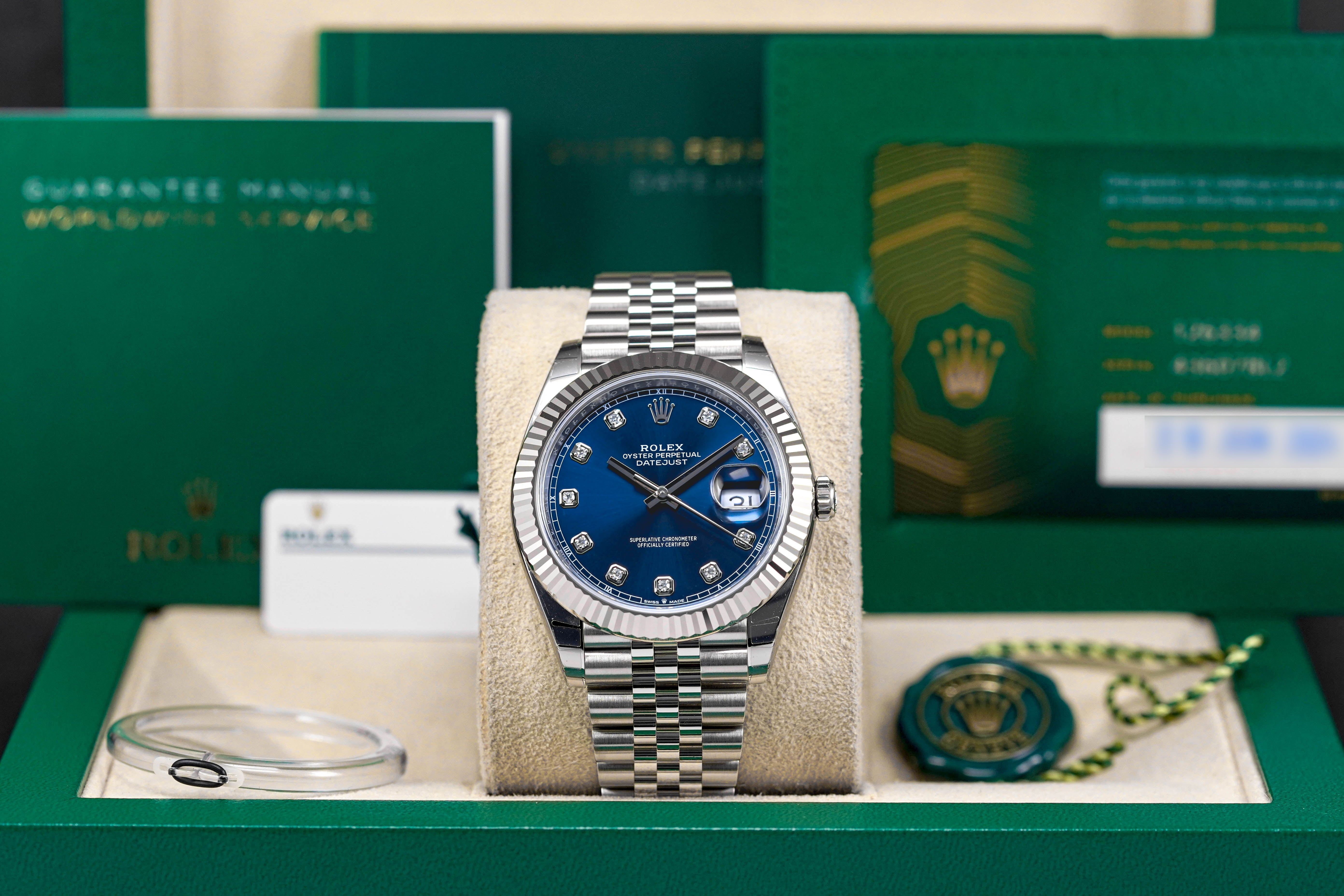 Datejust 41 Blue Indonesia