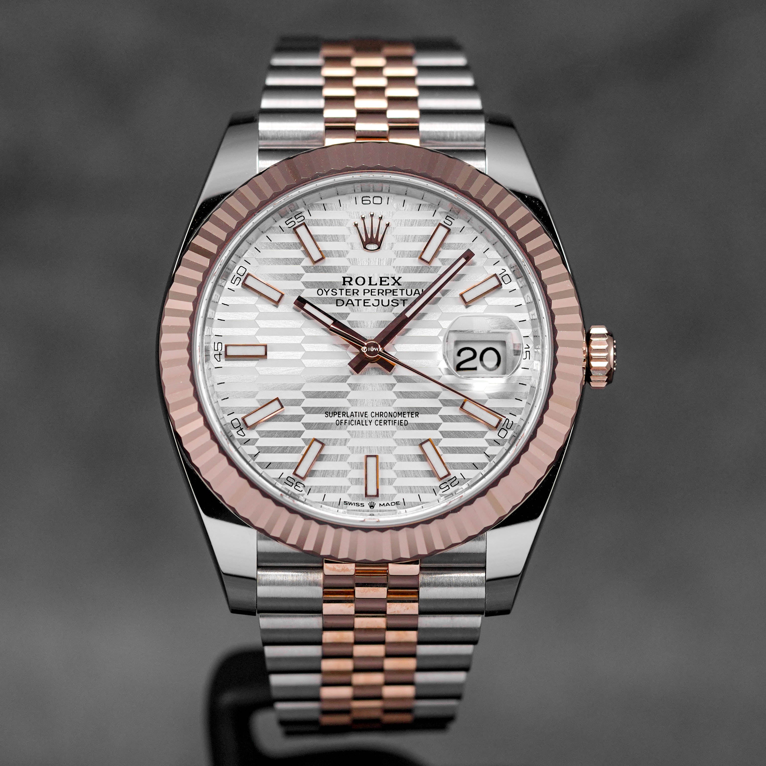 Datejust 41 Silver Fluted Indonesia